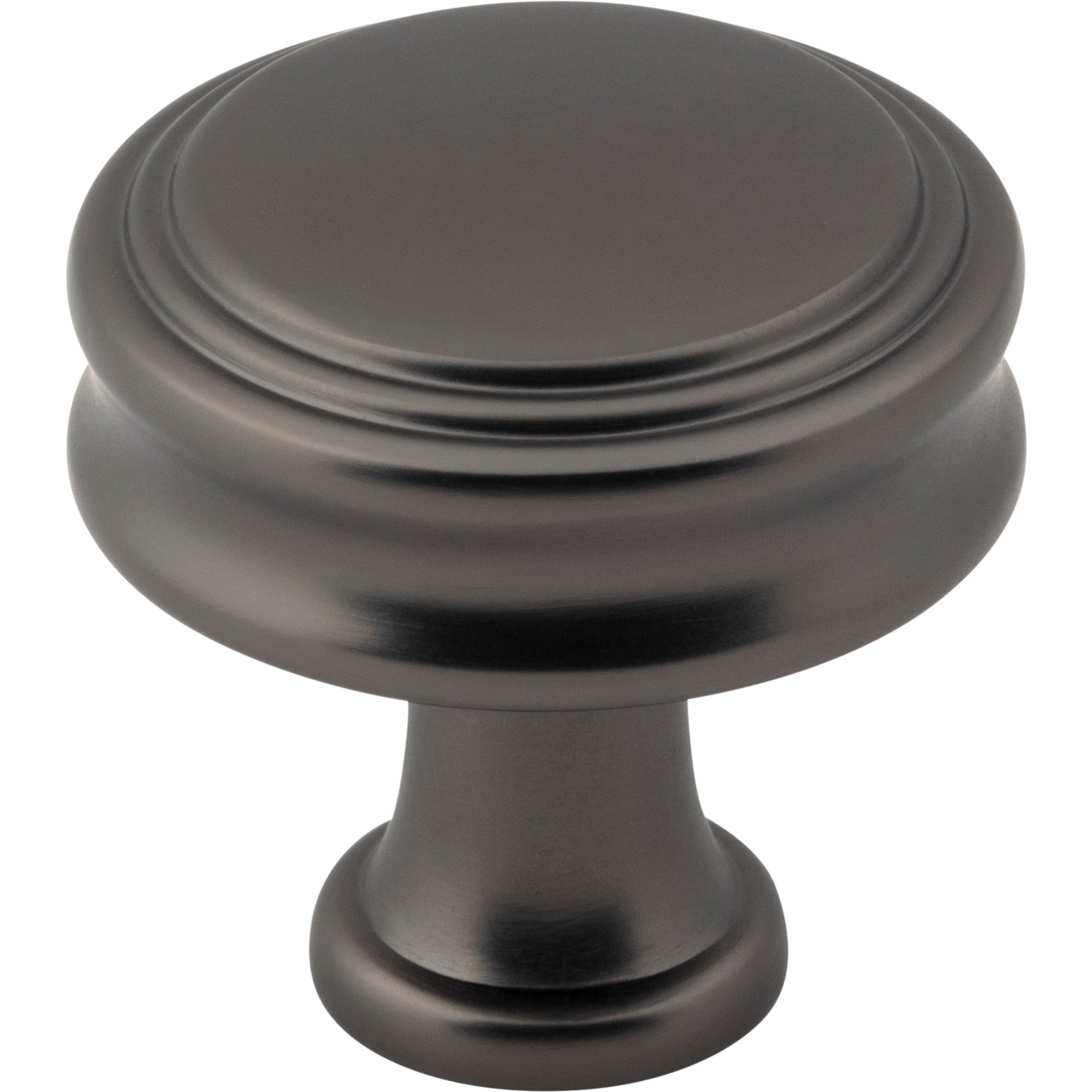 Coddington 1 1/4" Length Round Knob - Ash Gray