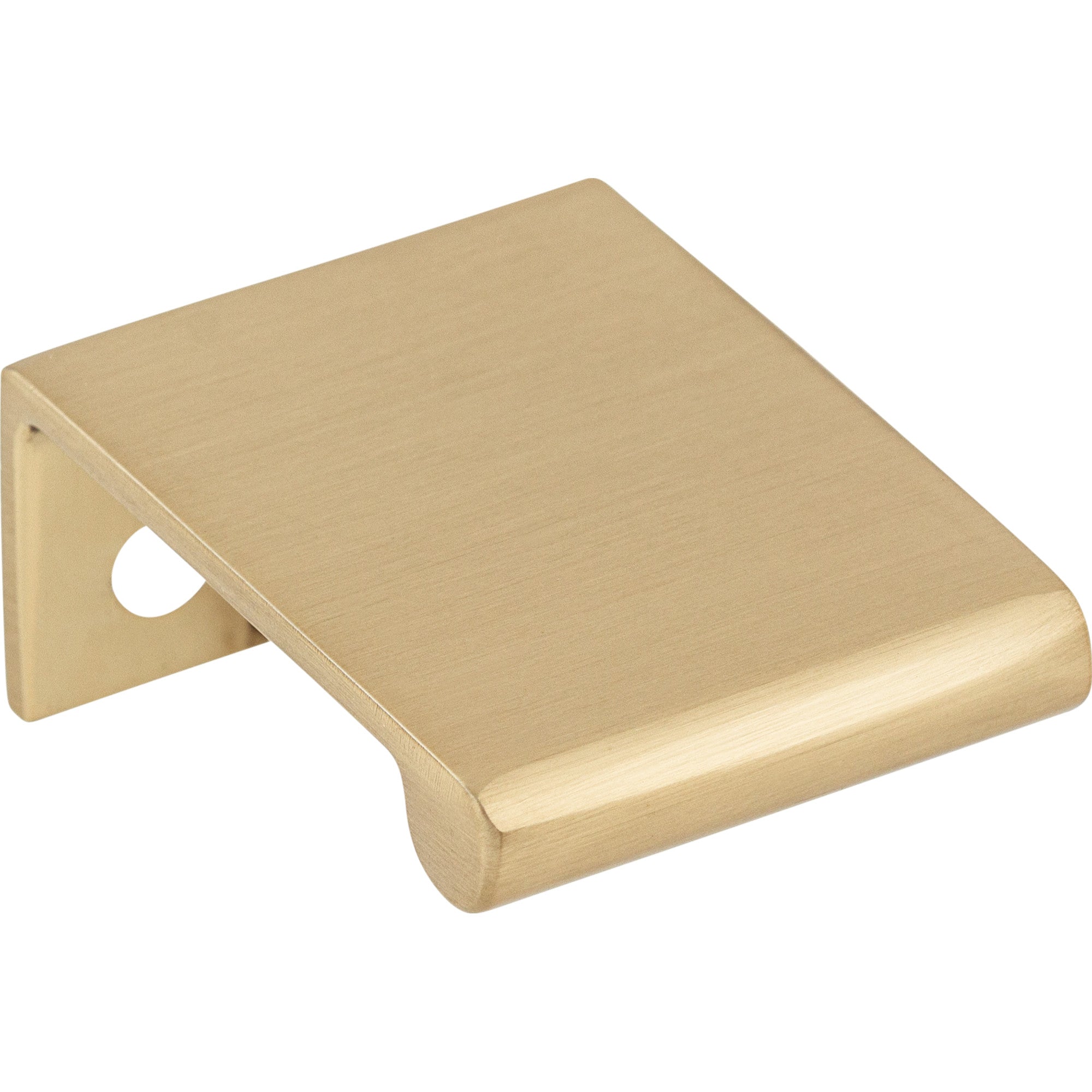 Europa 5/8" Center to Center Finger Pull - Honey Bronze