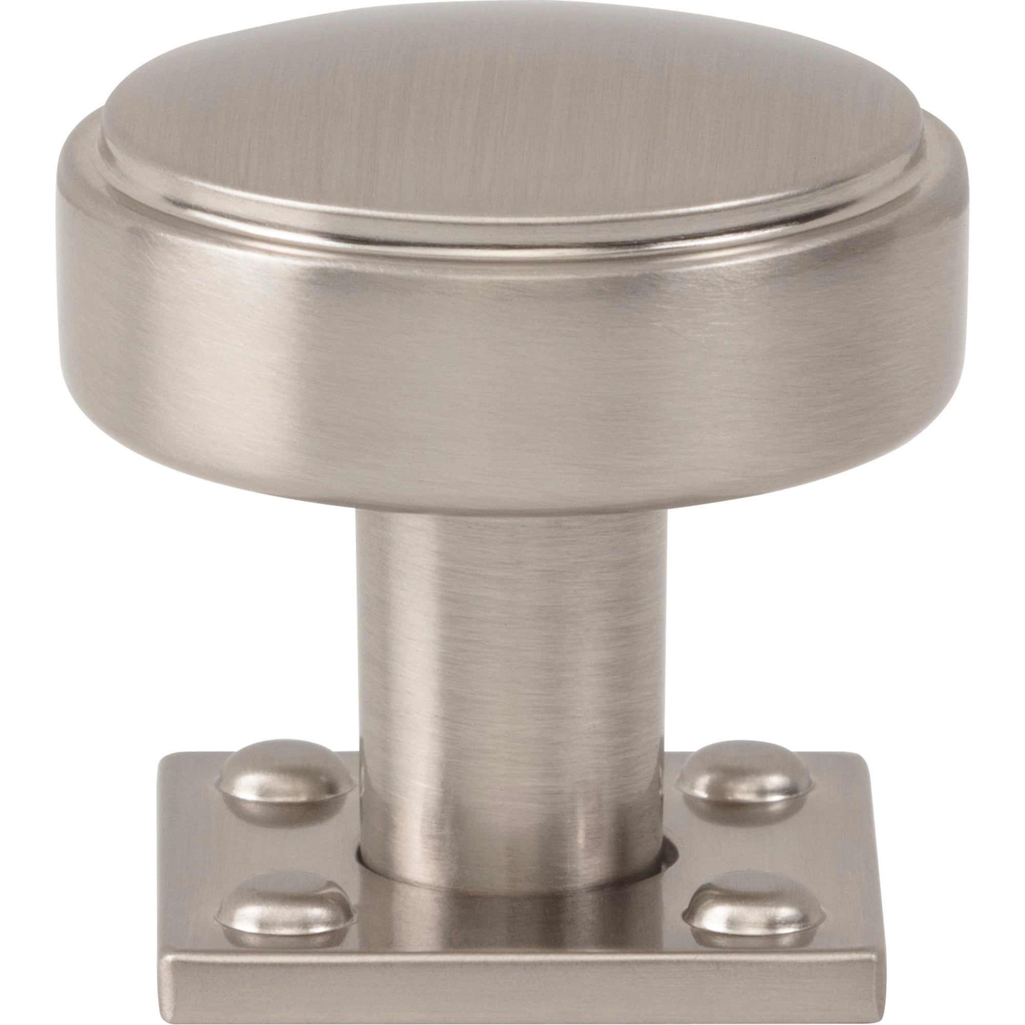 Benning Round Knob - Brushed Nickel