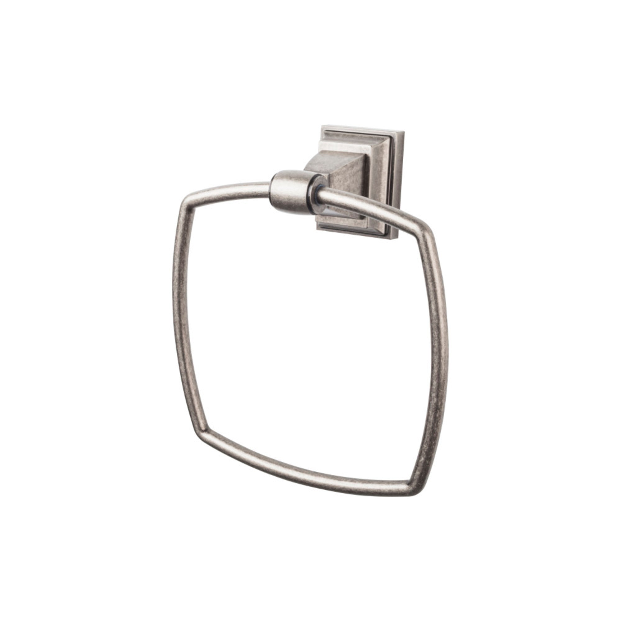 TOP BATH (R) Stratton Bath  Towel Ring - Antique Pewter