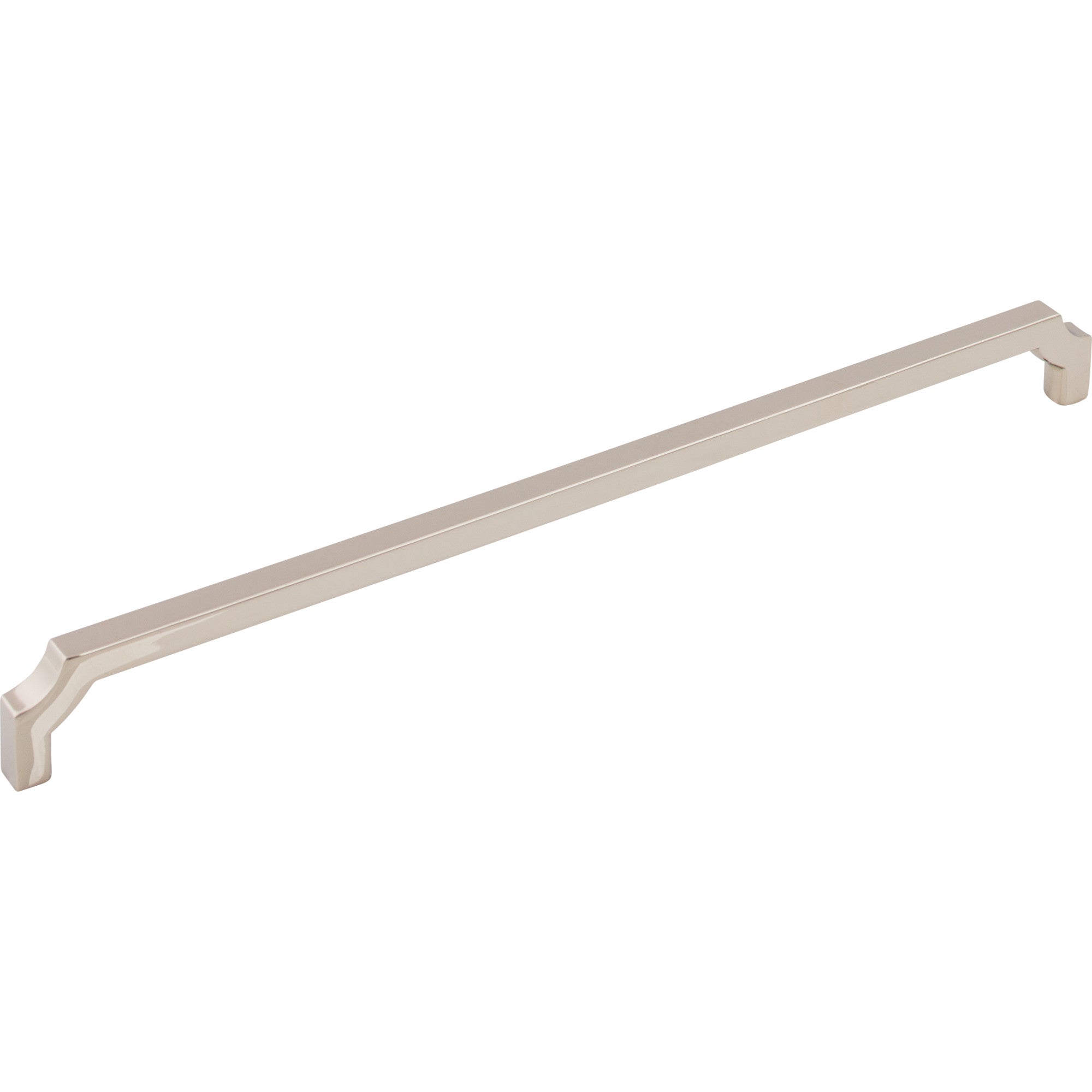 Davenport 12" Center to Center Bar Pull - Polished Nickel