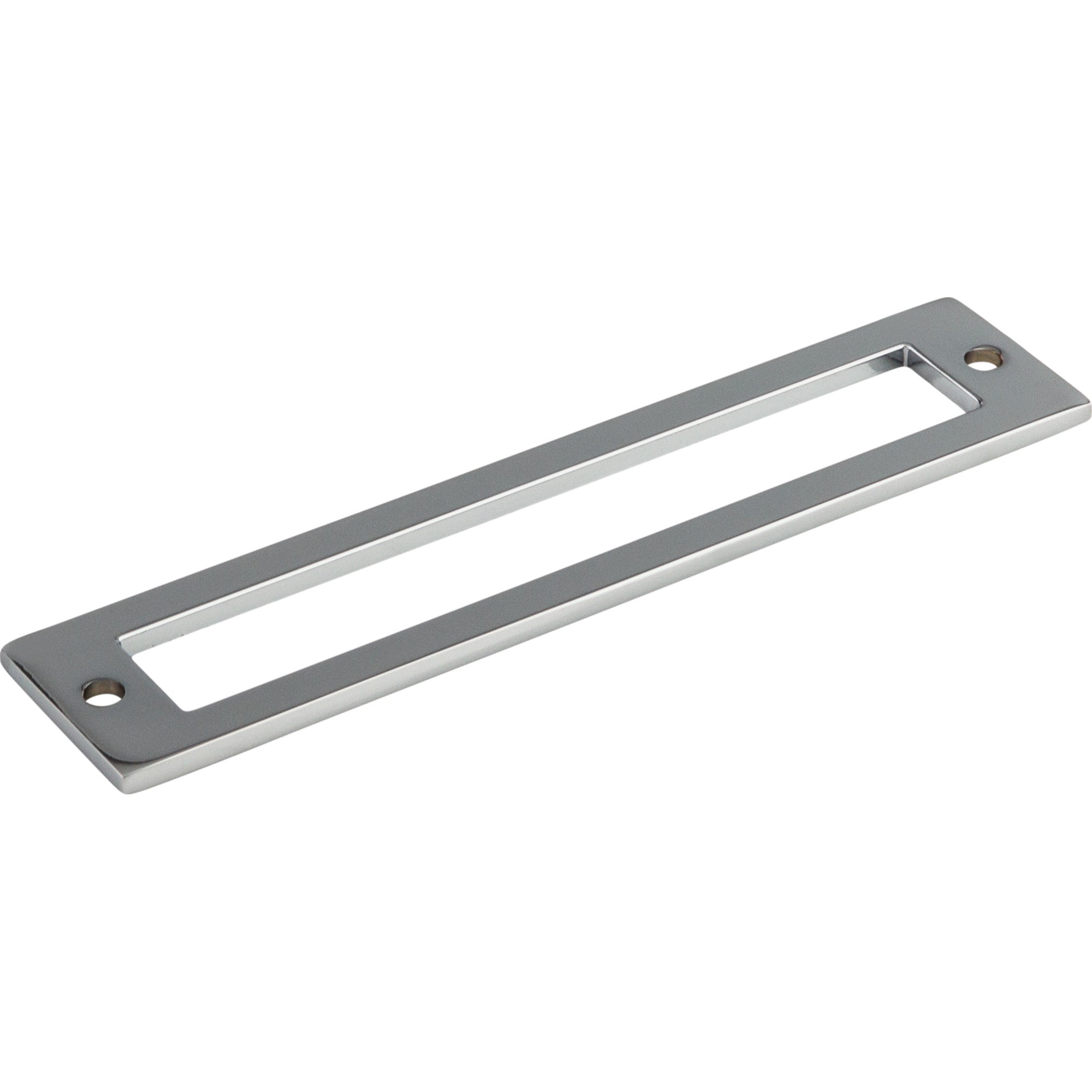 Hollin 5 1/16" Center to Center Pull Backplate - Polished Chrome