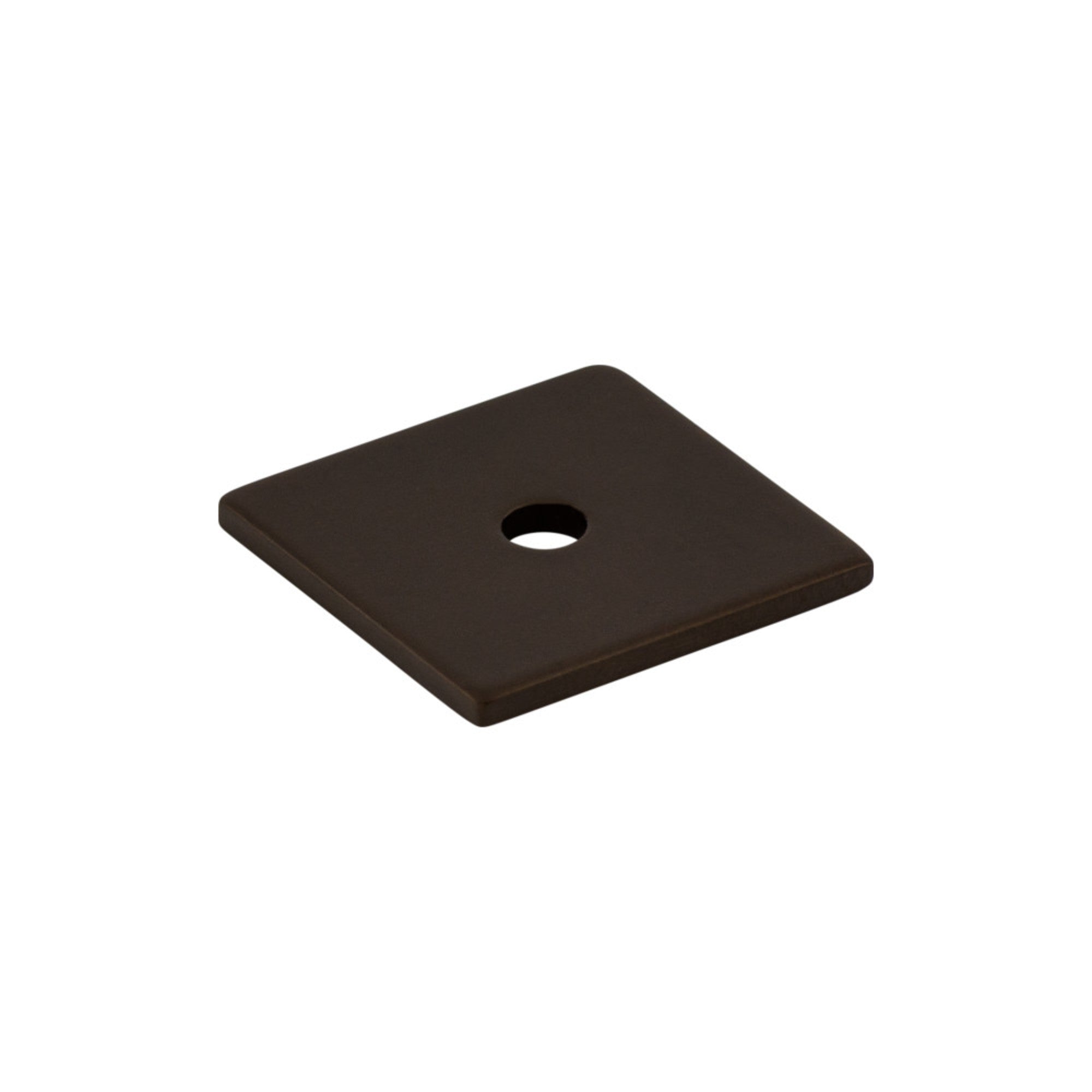 Square Knob Backplate - Oil Rubbed Bronze