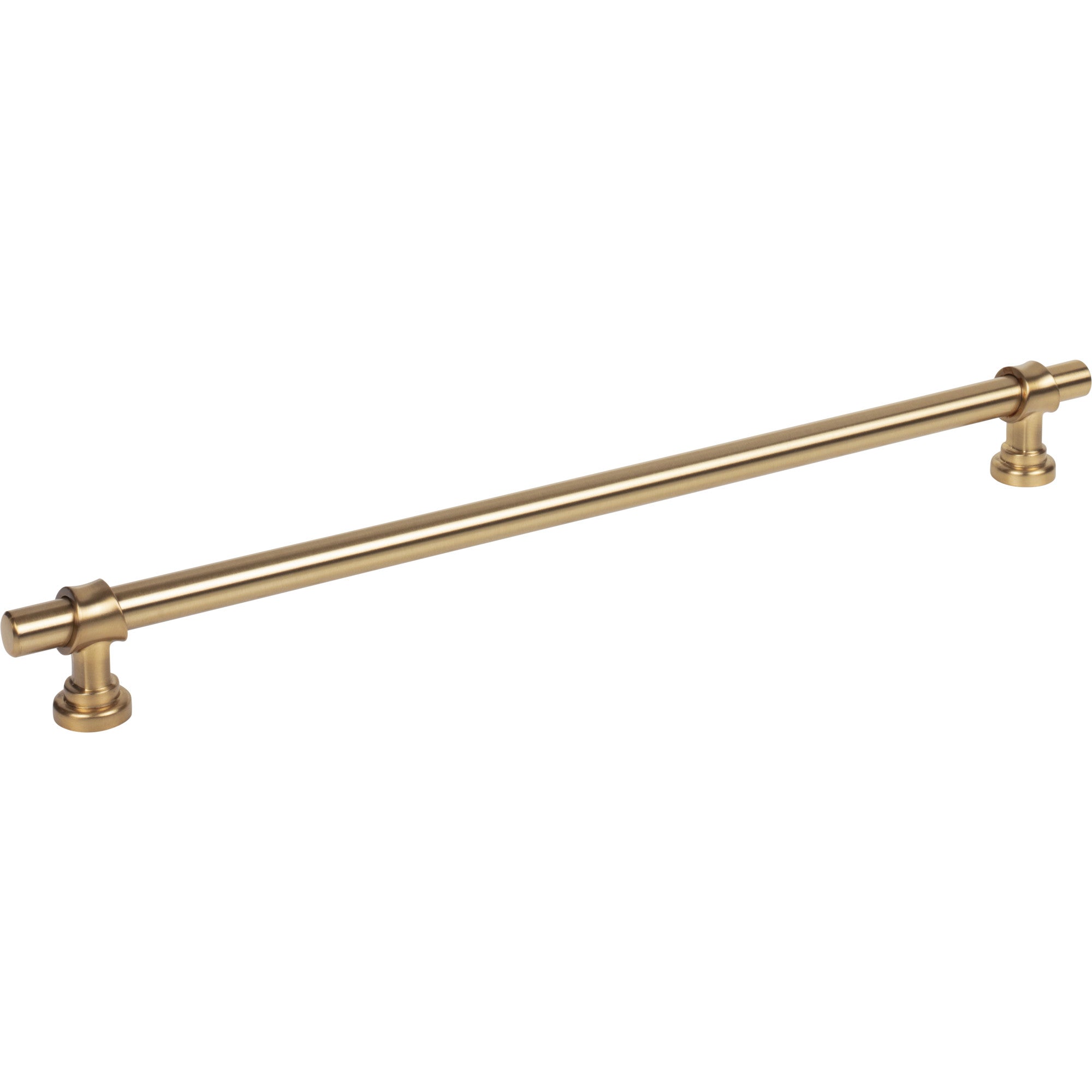 Bit 12" Center to Center Bar Pull - Honey Bronze