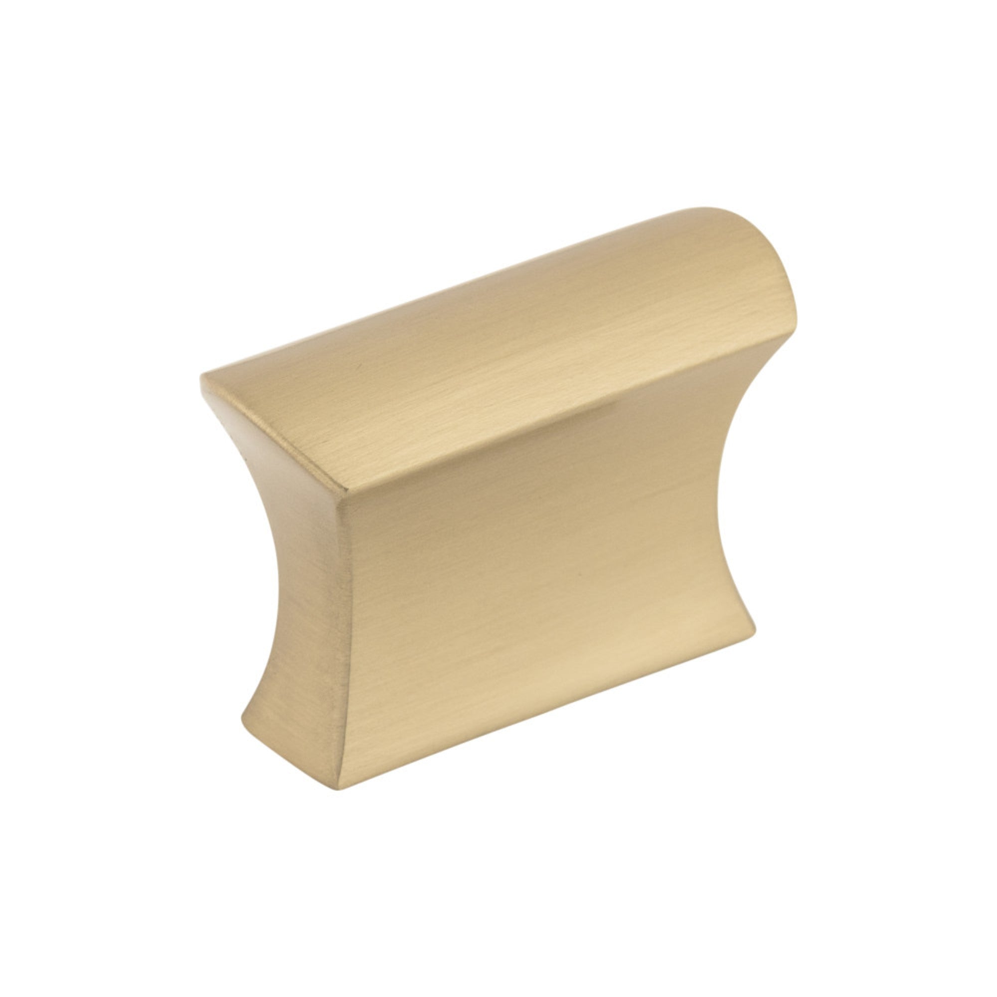 Glacier 1 1/2" Length Rectangle Knob - Honey Bronze