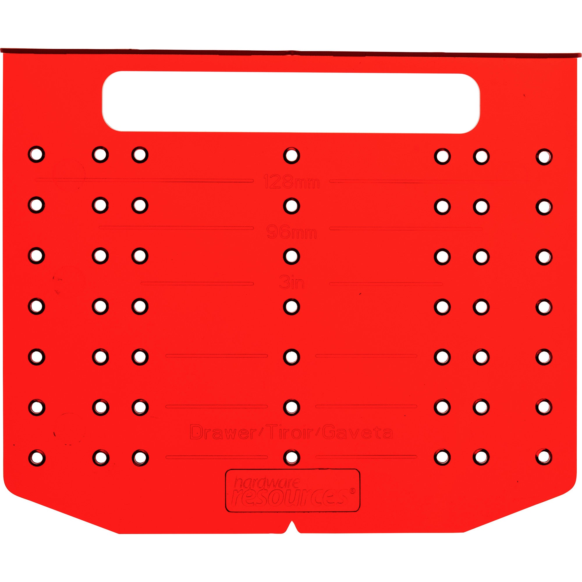 Retail Packaged Drill Template