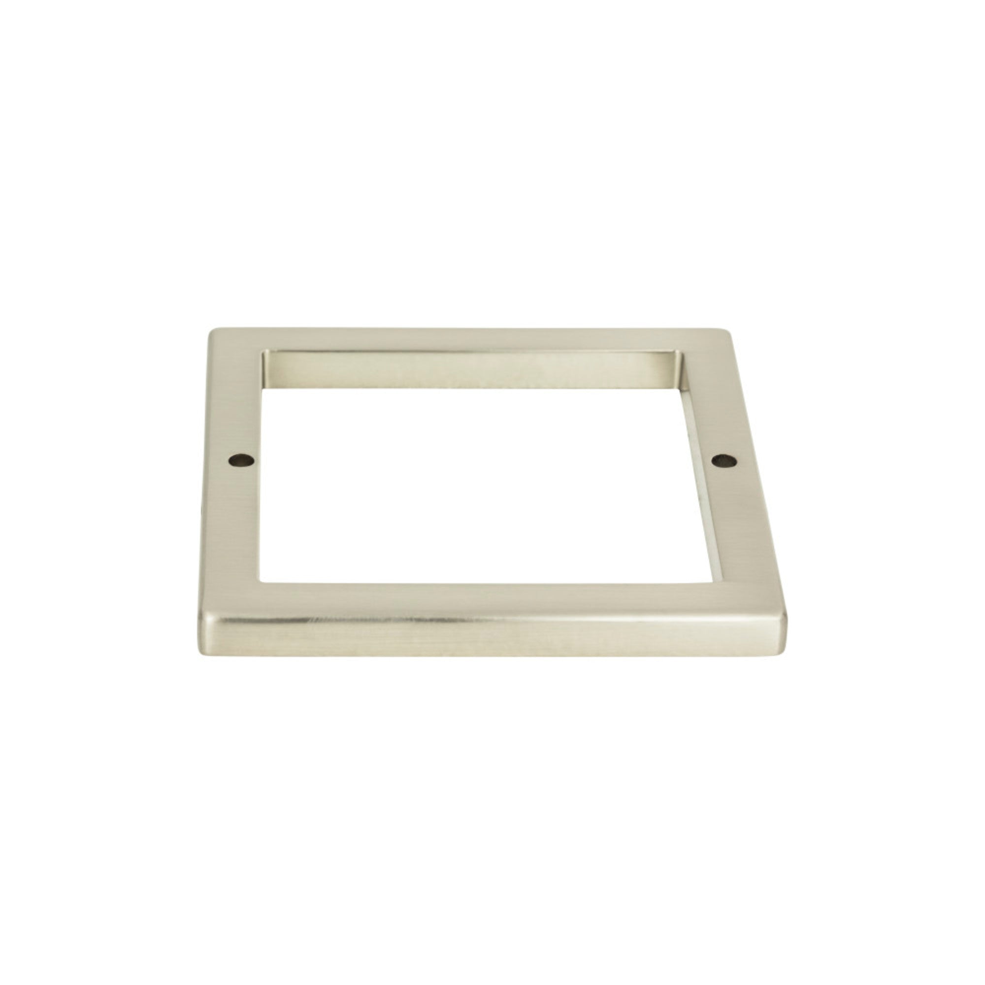 Tableau Square 3" Center to Center Pull Backplate - Brushed Nickel