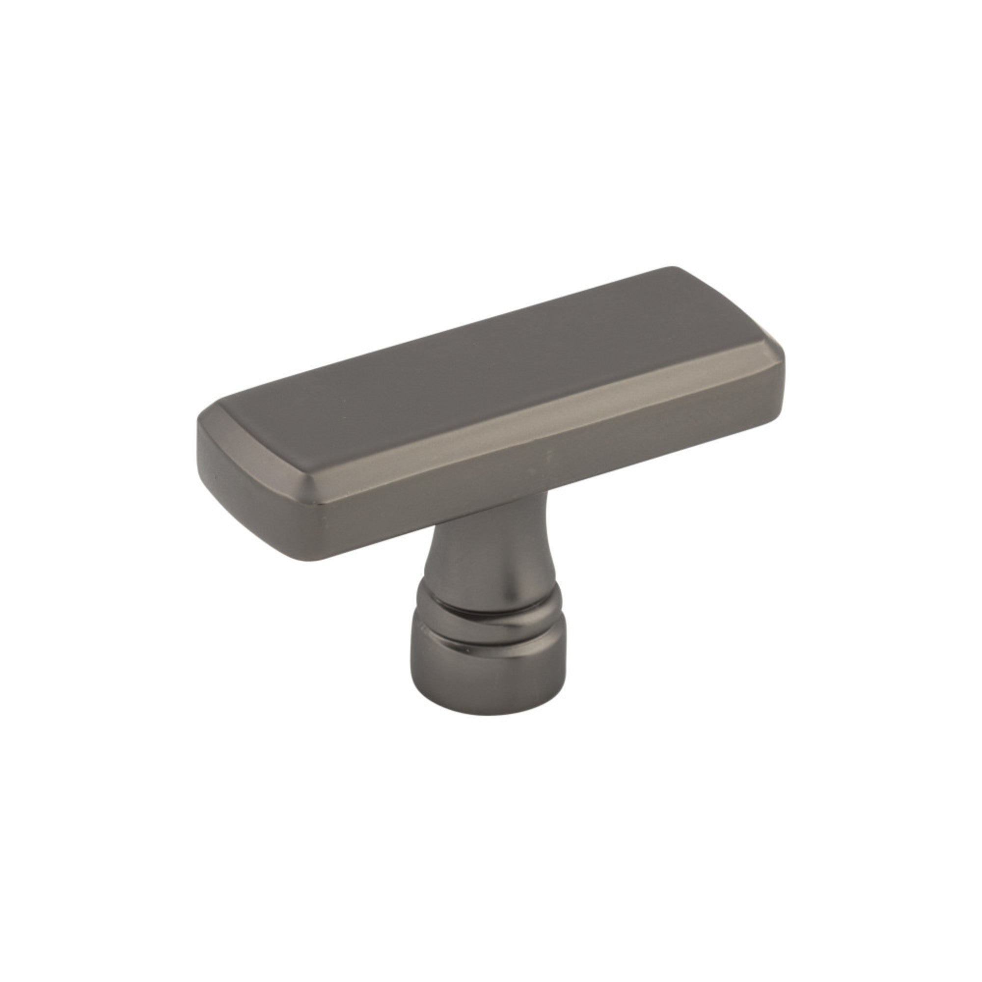 Kingsbridge 1 7/8" Length Rectangle Knob - Ash Gray