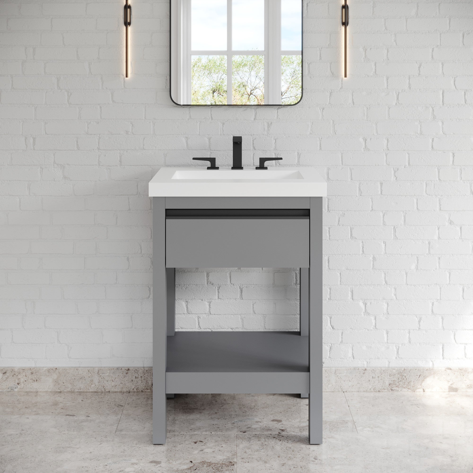 24" Jubilee Vanity – Grey