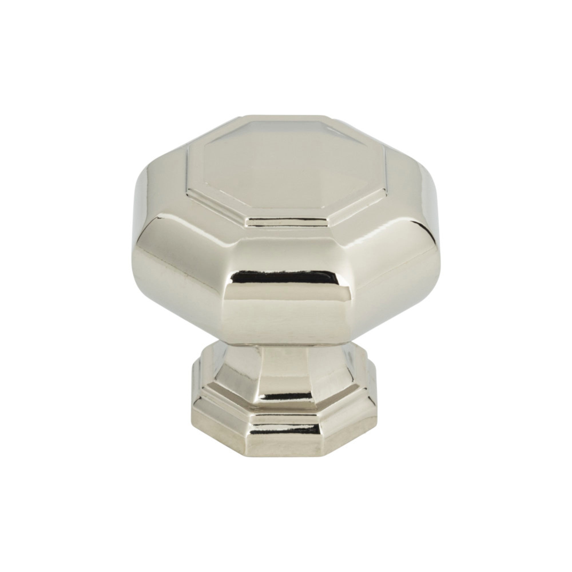 Royals Round Knob - Polished Nickel
