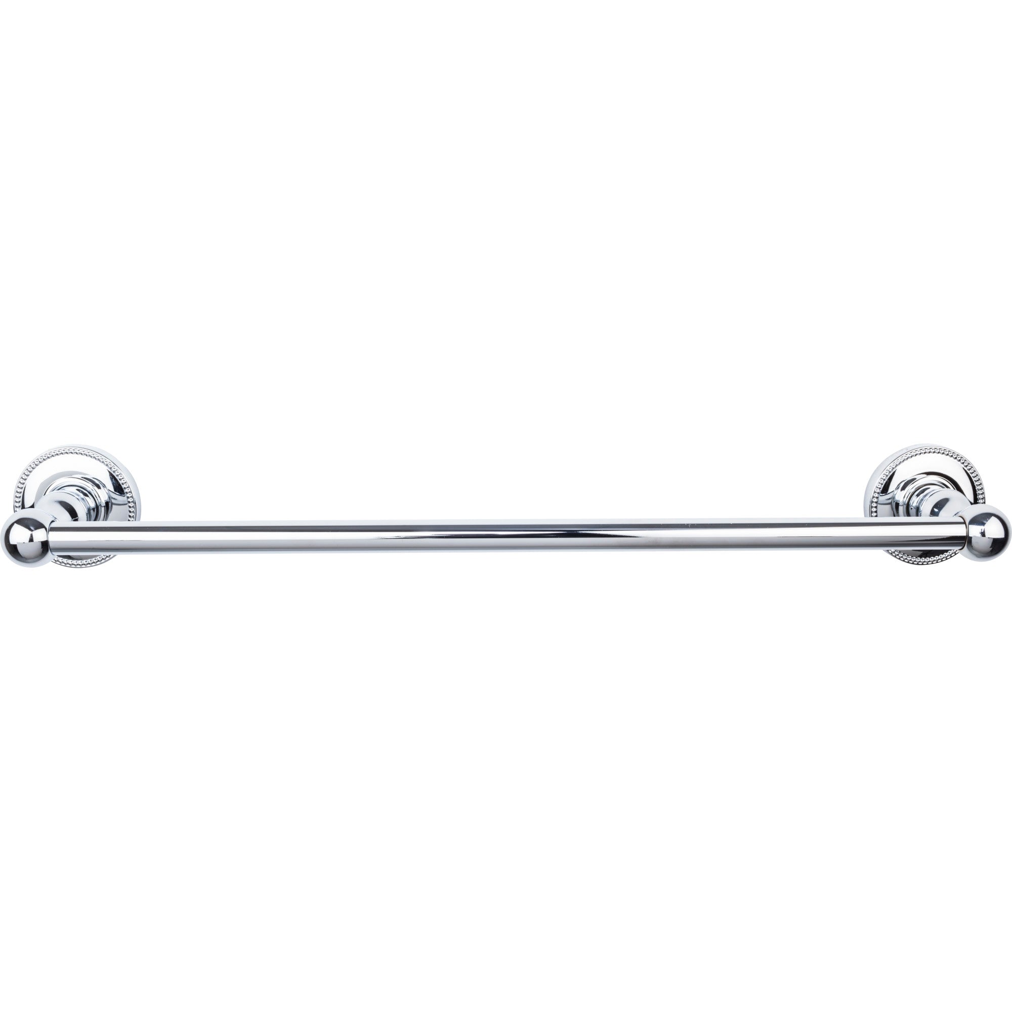 TOP BATH (R) Edwardian Bath Single 20 1/2" Wall Mounted  Towel Bar - Polished Chrome