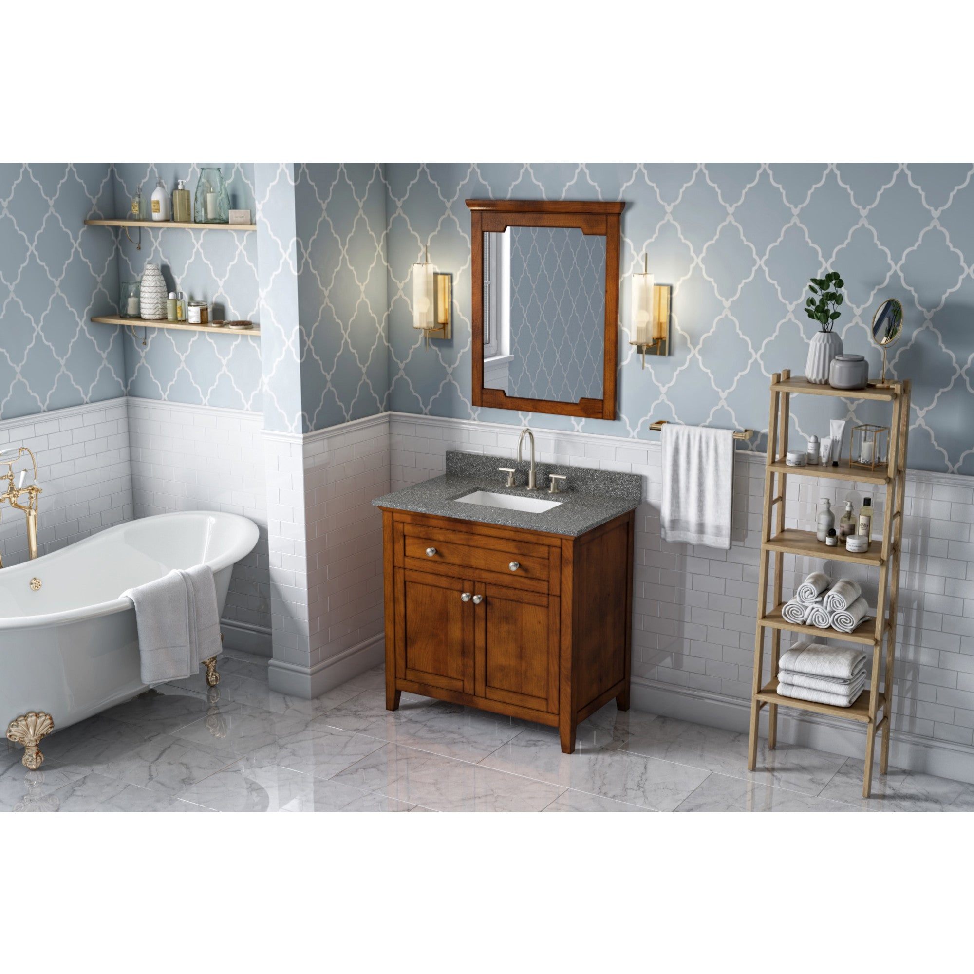 36" Chatham Vanity – Chocolate