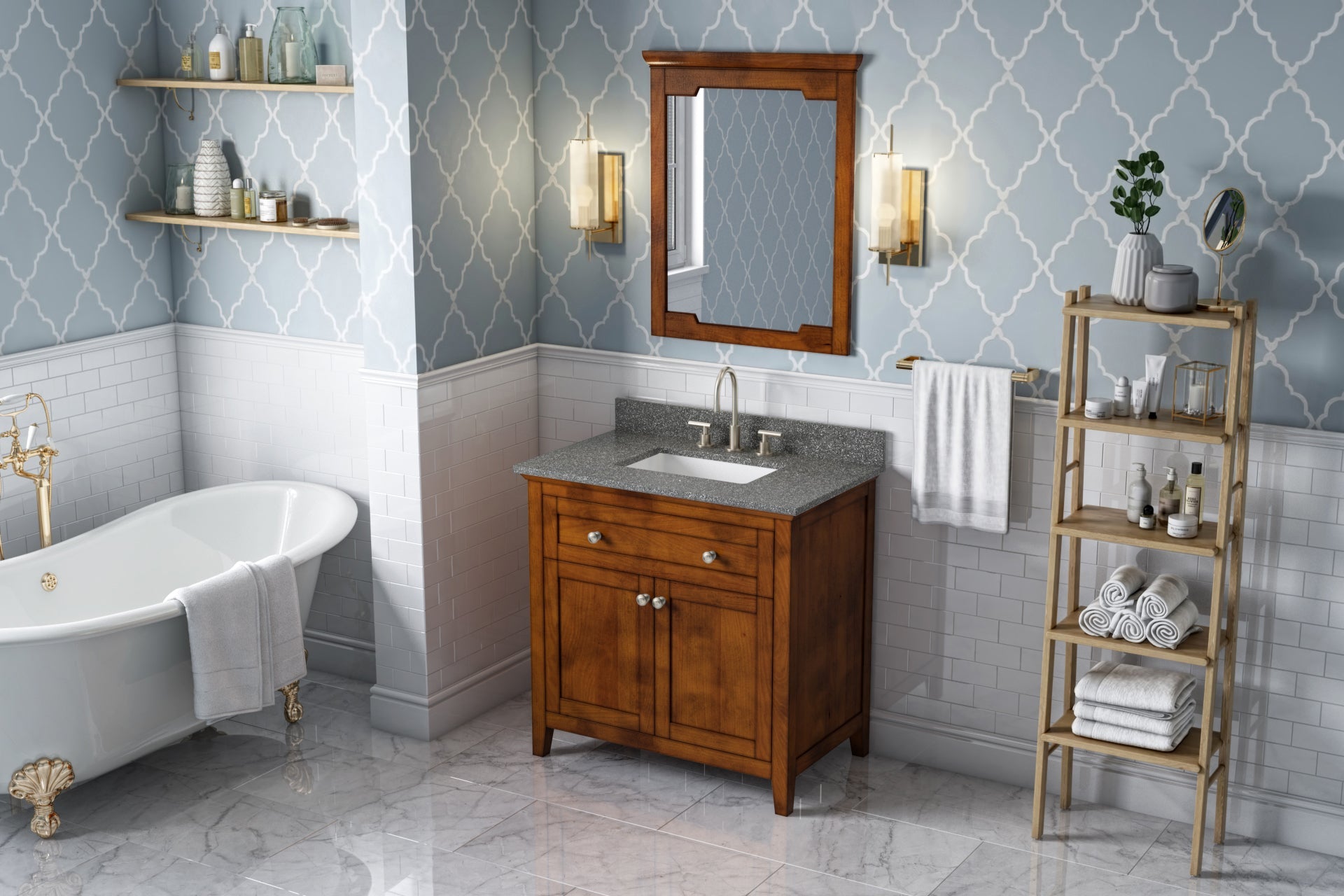36" Chatham Vanity – Chocolate