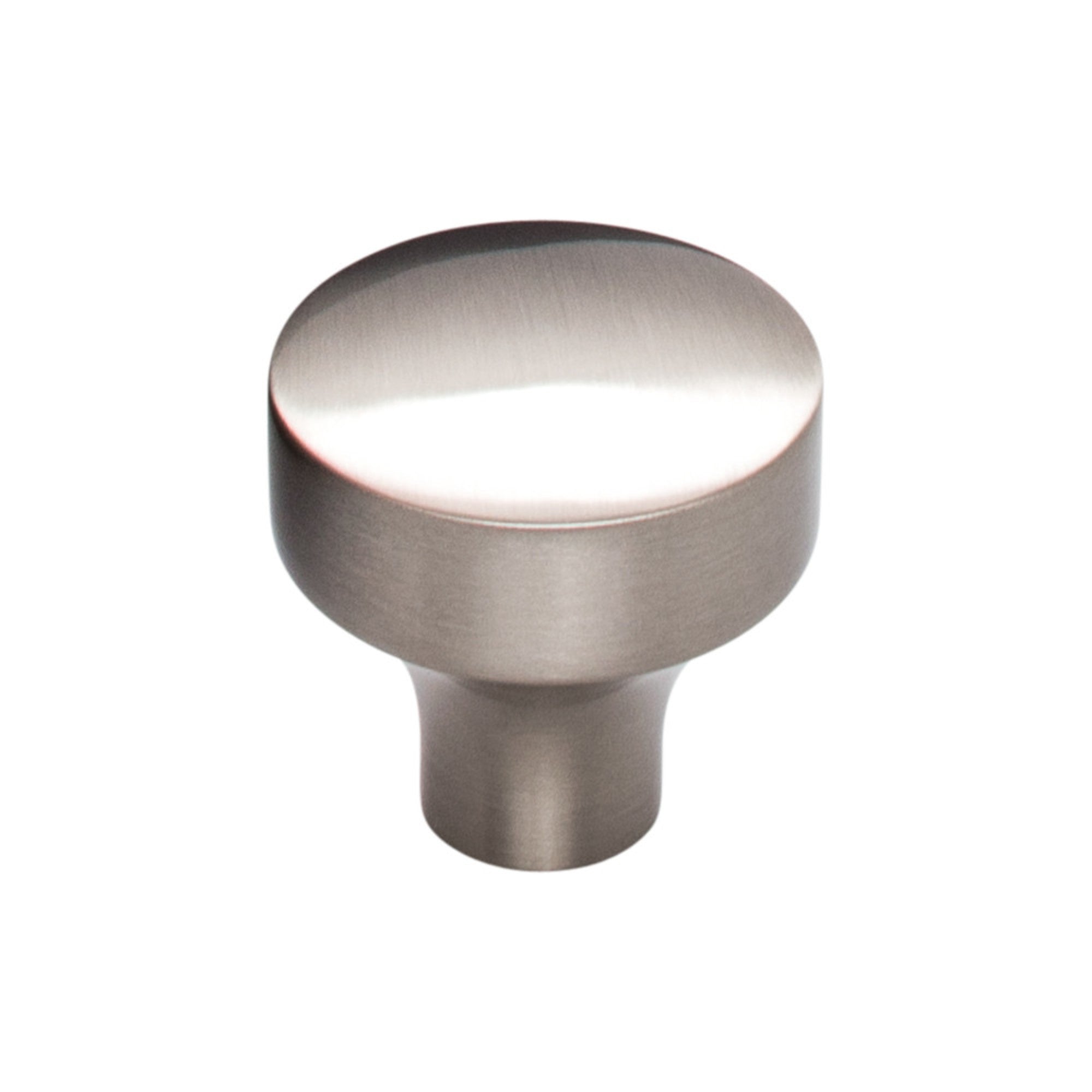 Kinney Round Knob - Brushed Satin Nickel