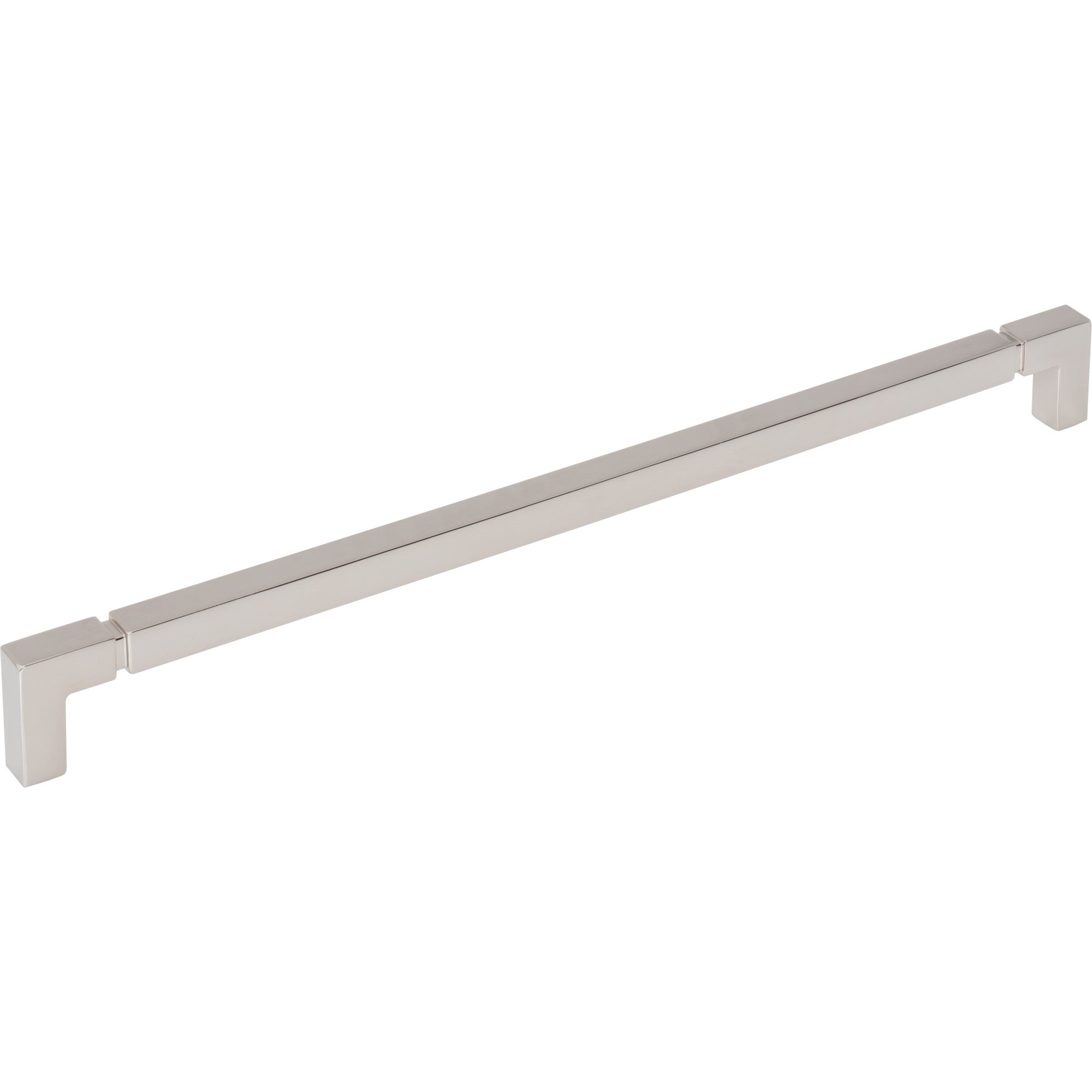 Langston 12" Center to Center Bar Pull - Polished Nickel