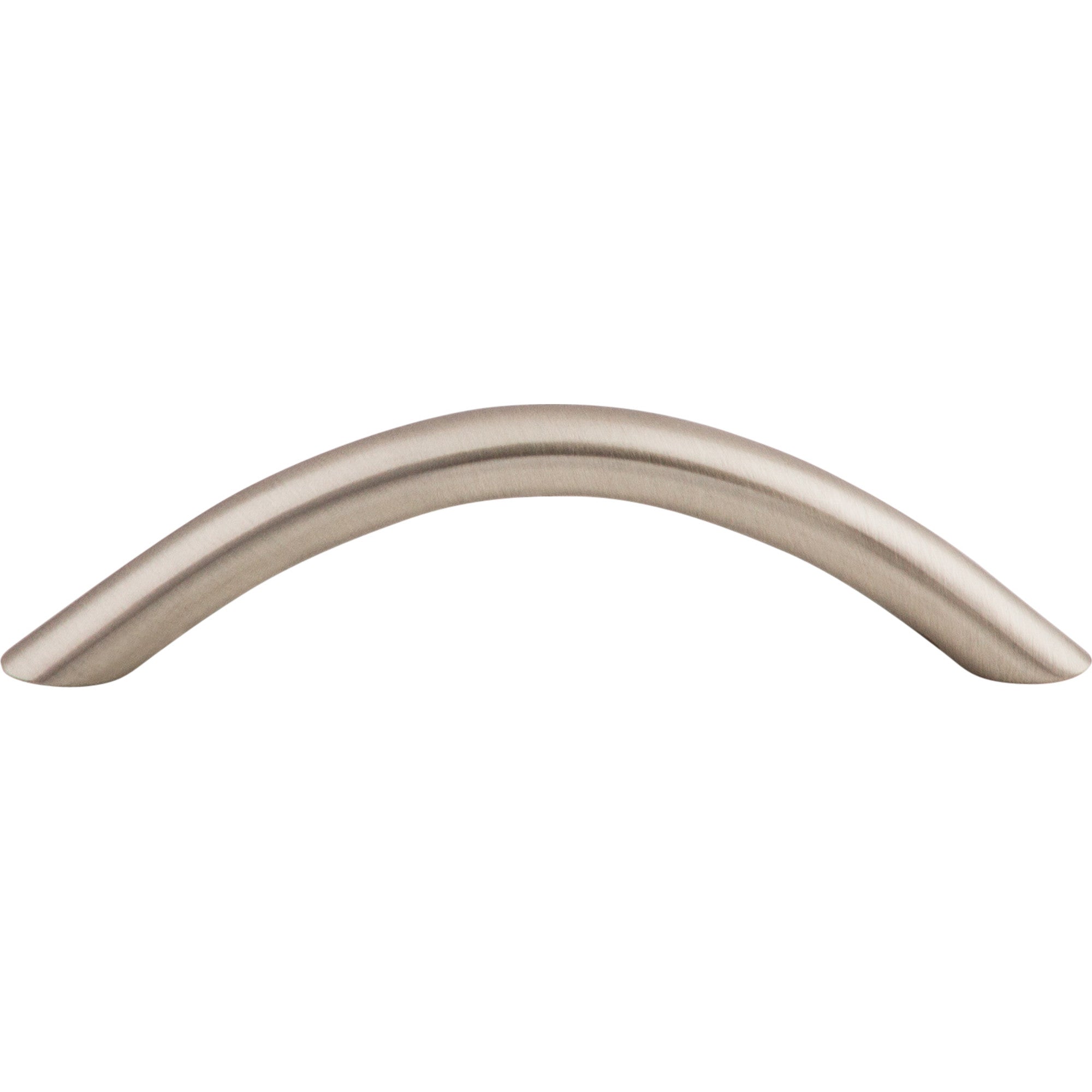 Curved Wire Bar Pull - Brushed Satin Nickel