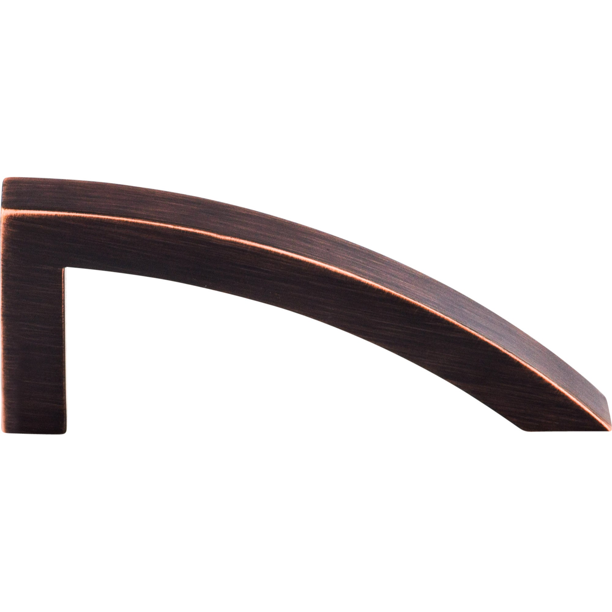 Sloped 3 7/8" Center to Center Bar Pull - Tuscan Bronze