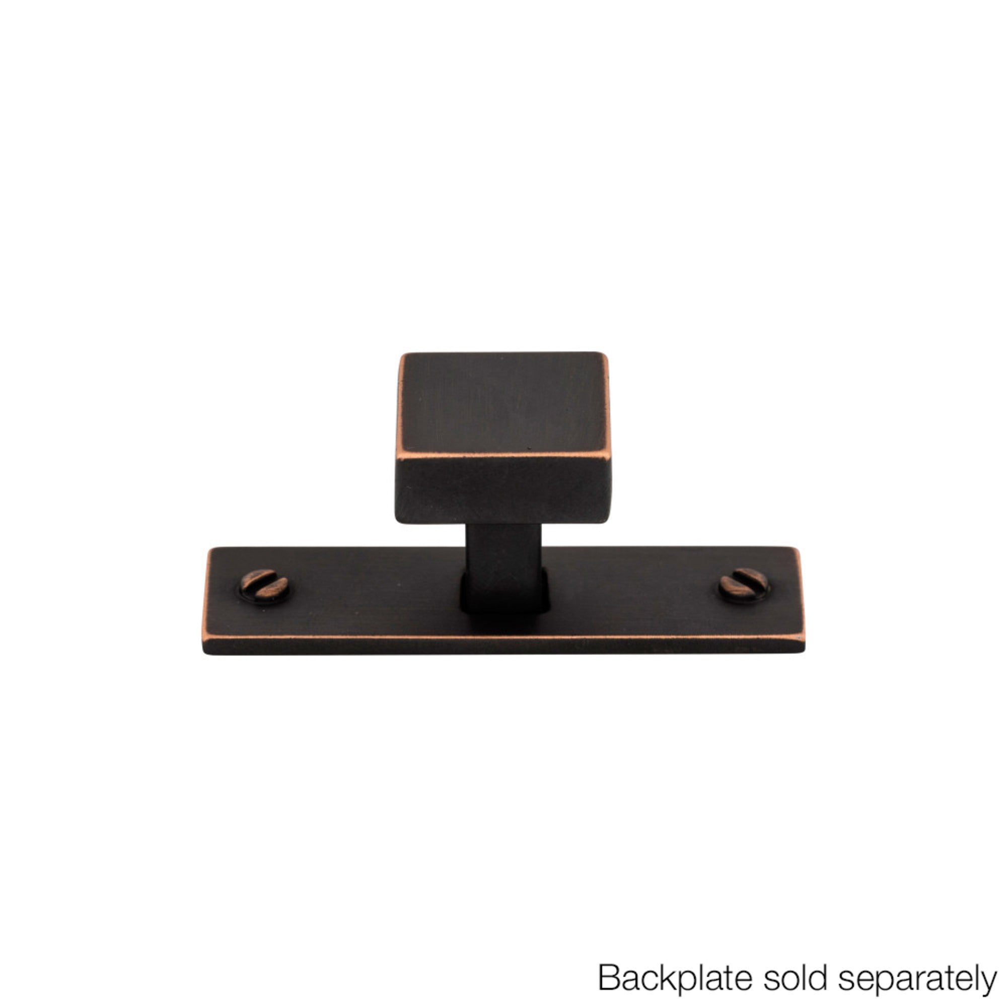 Channing 1 1/16" Length Square Knob - Umbrio