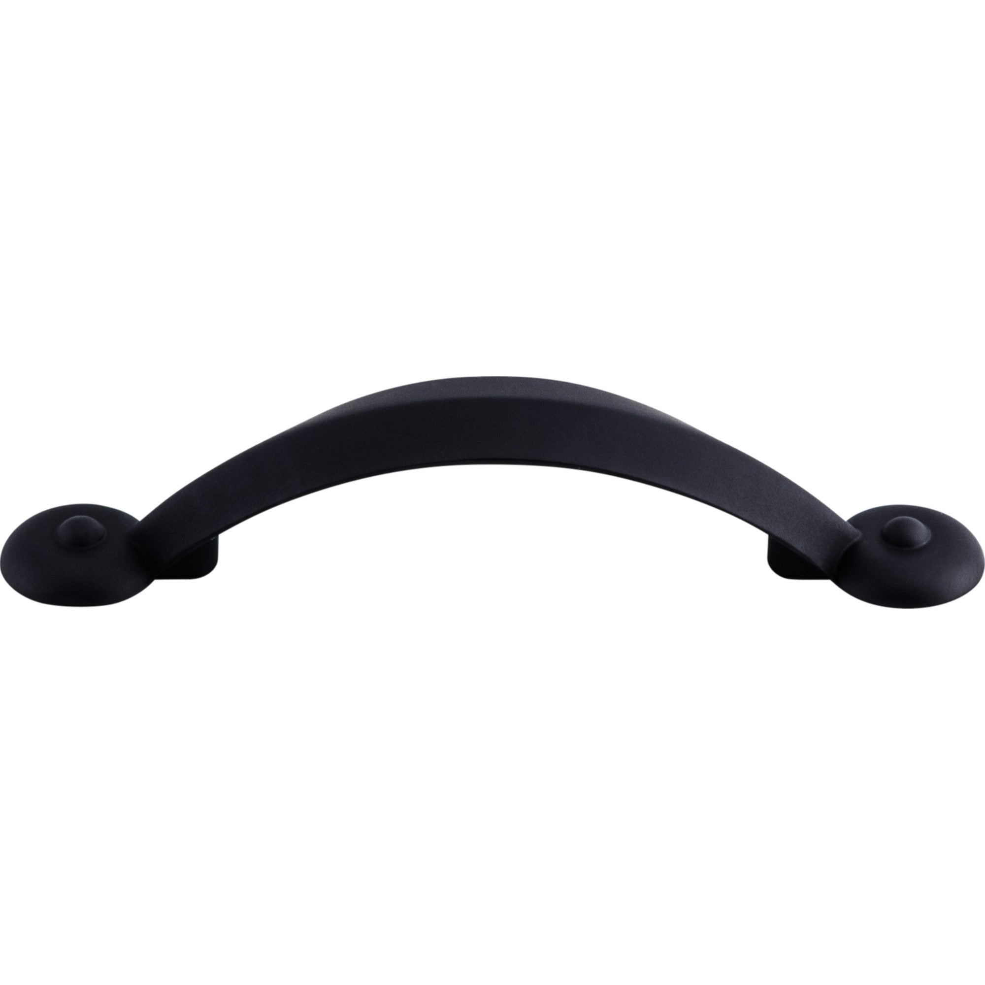 Angle 3" Center to Center Bar Pull - Flat Black