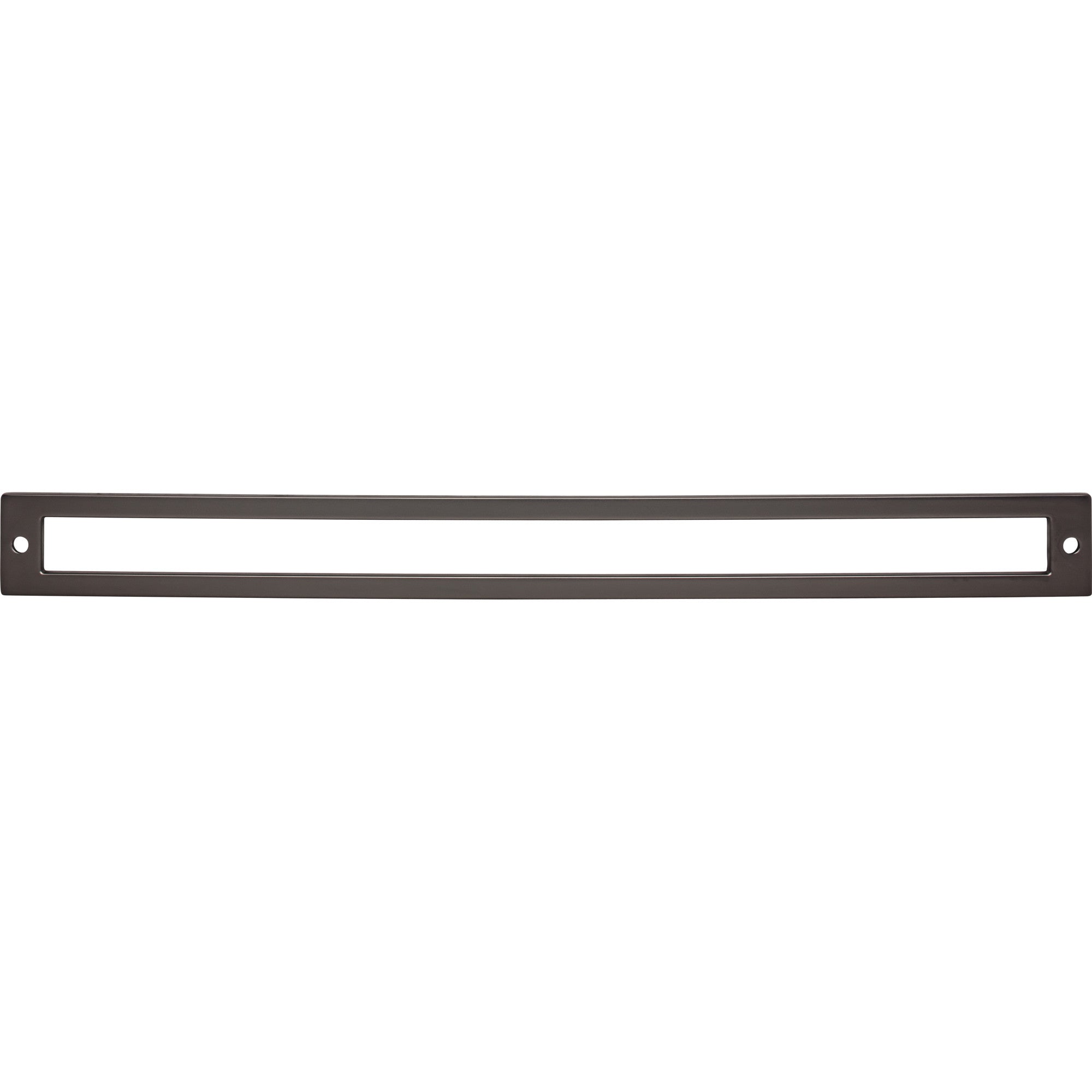 Hollin 12" Center to Center Pull Backplate - Ash Gray