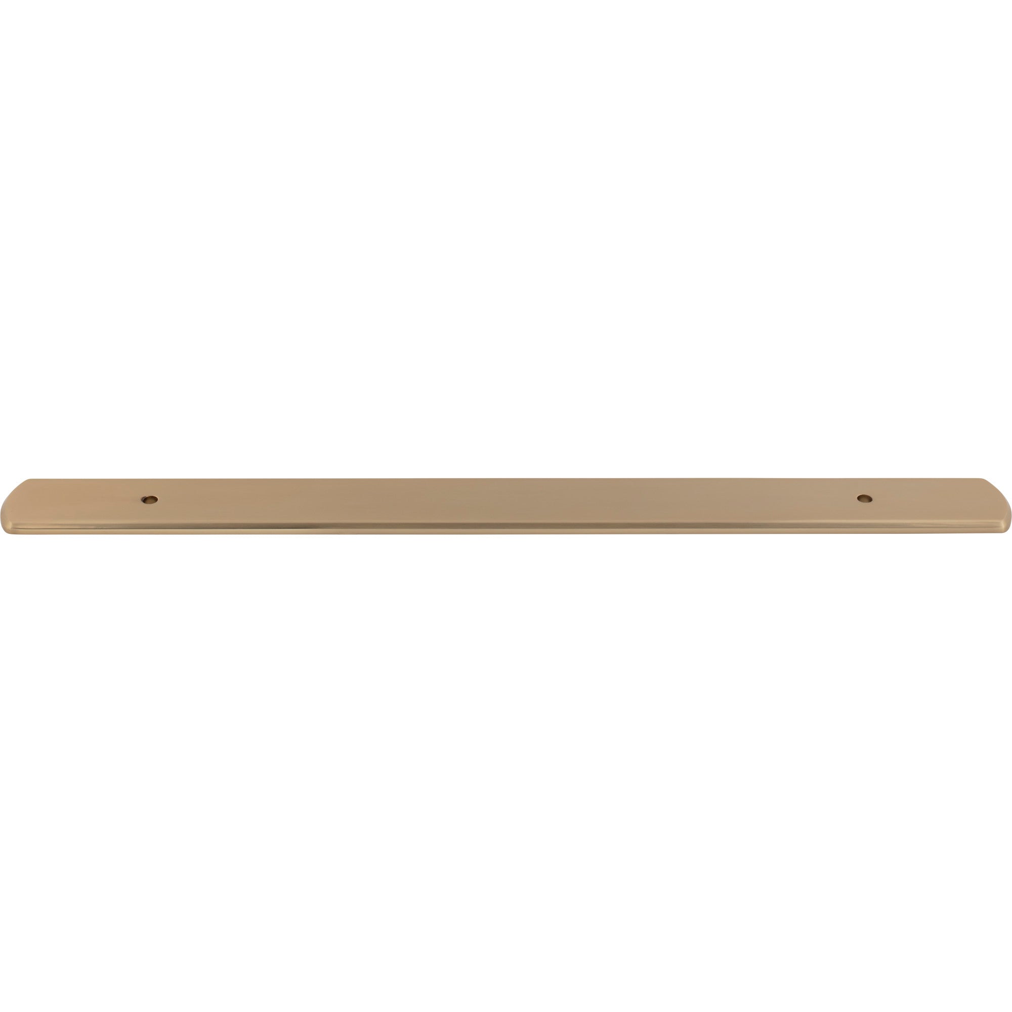 Wescott 12" Center to Center Pull Backplate - Honey Bronze