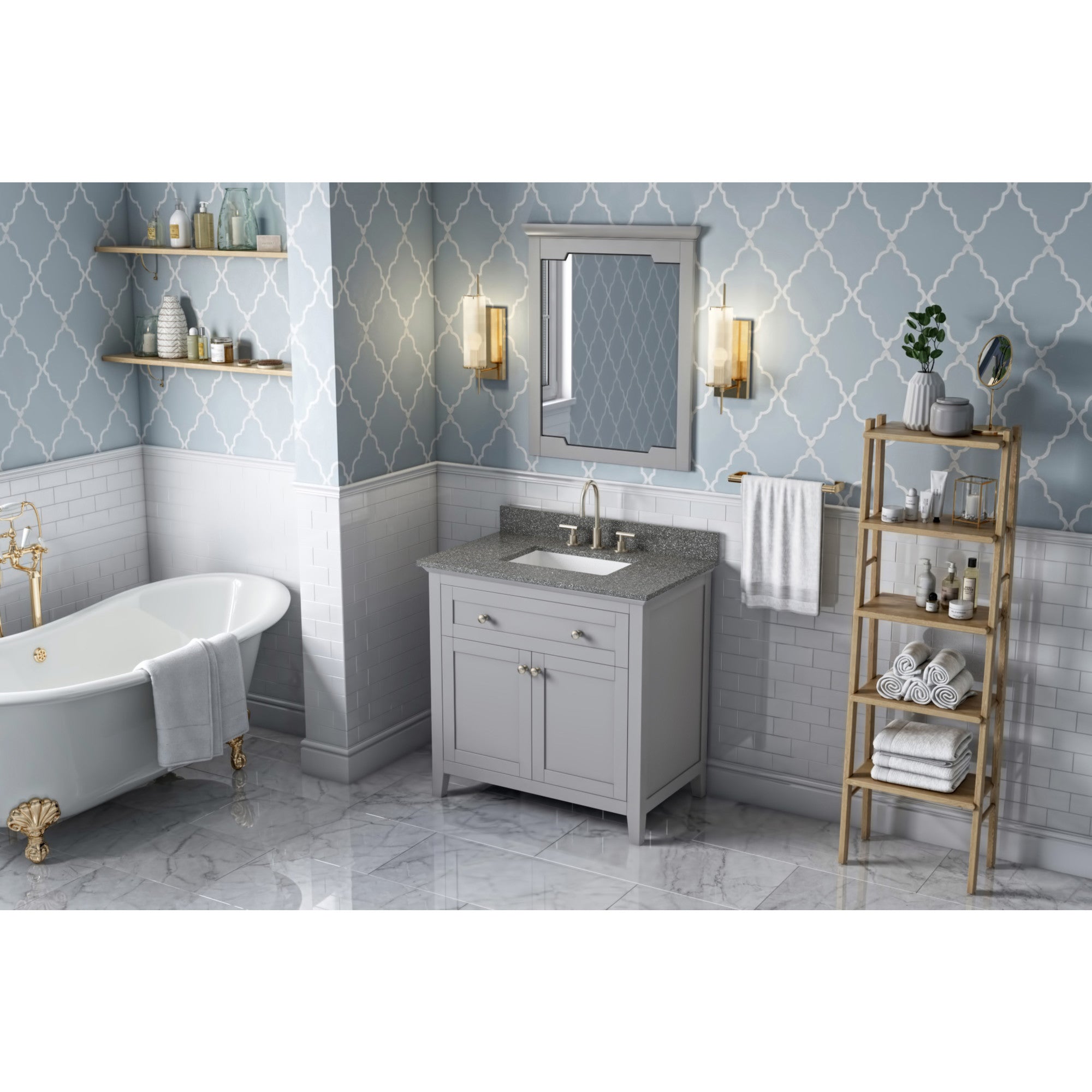 36" Chatham Vanity – Grey