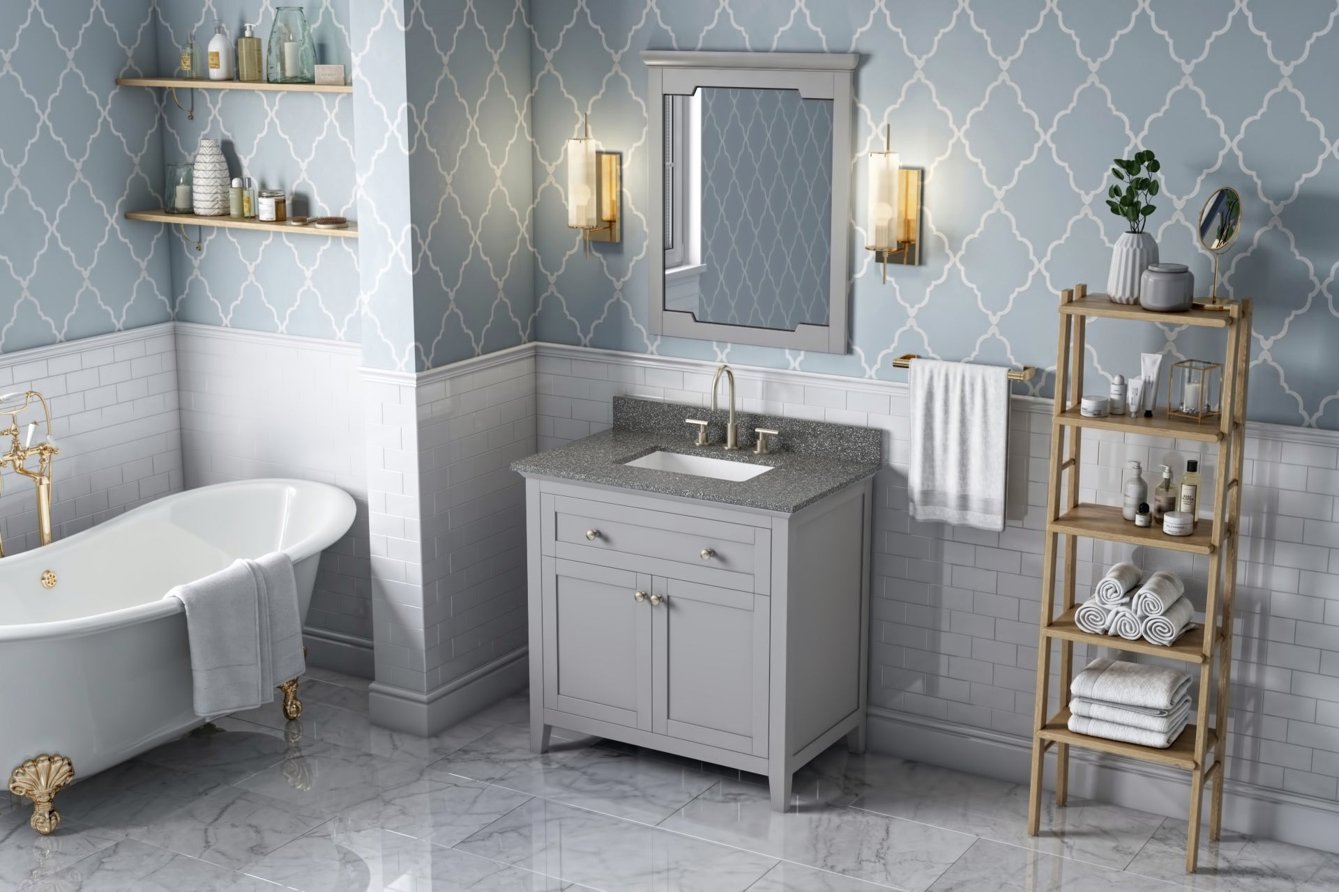 36" Chatham Vanity – Grey