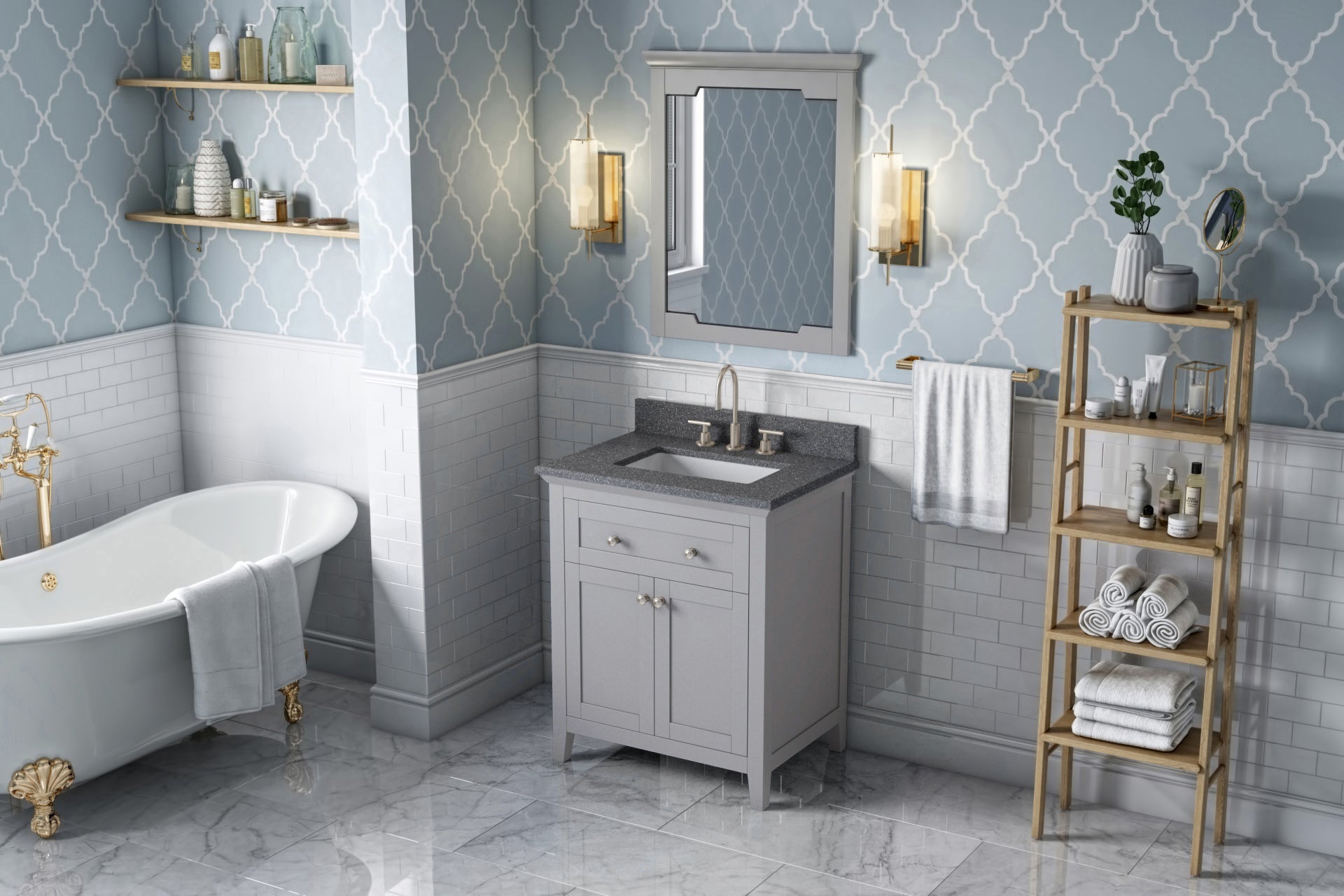 30" Chatham Vanity – Grey