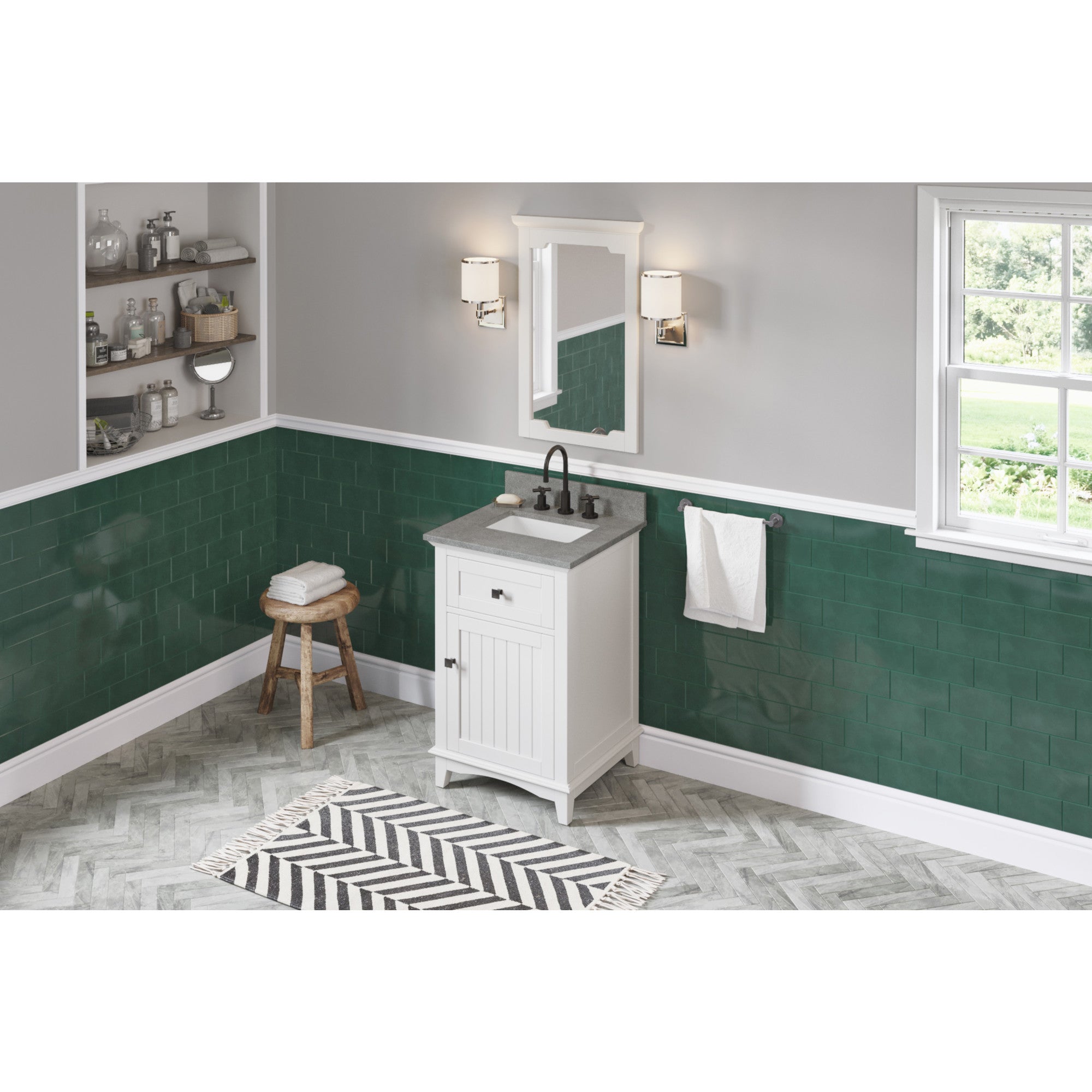 24" Savino Vanity – White