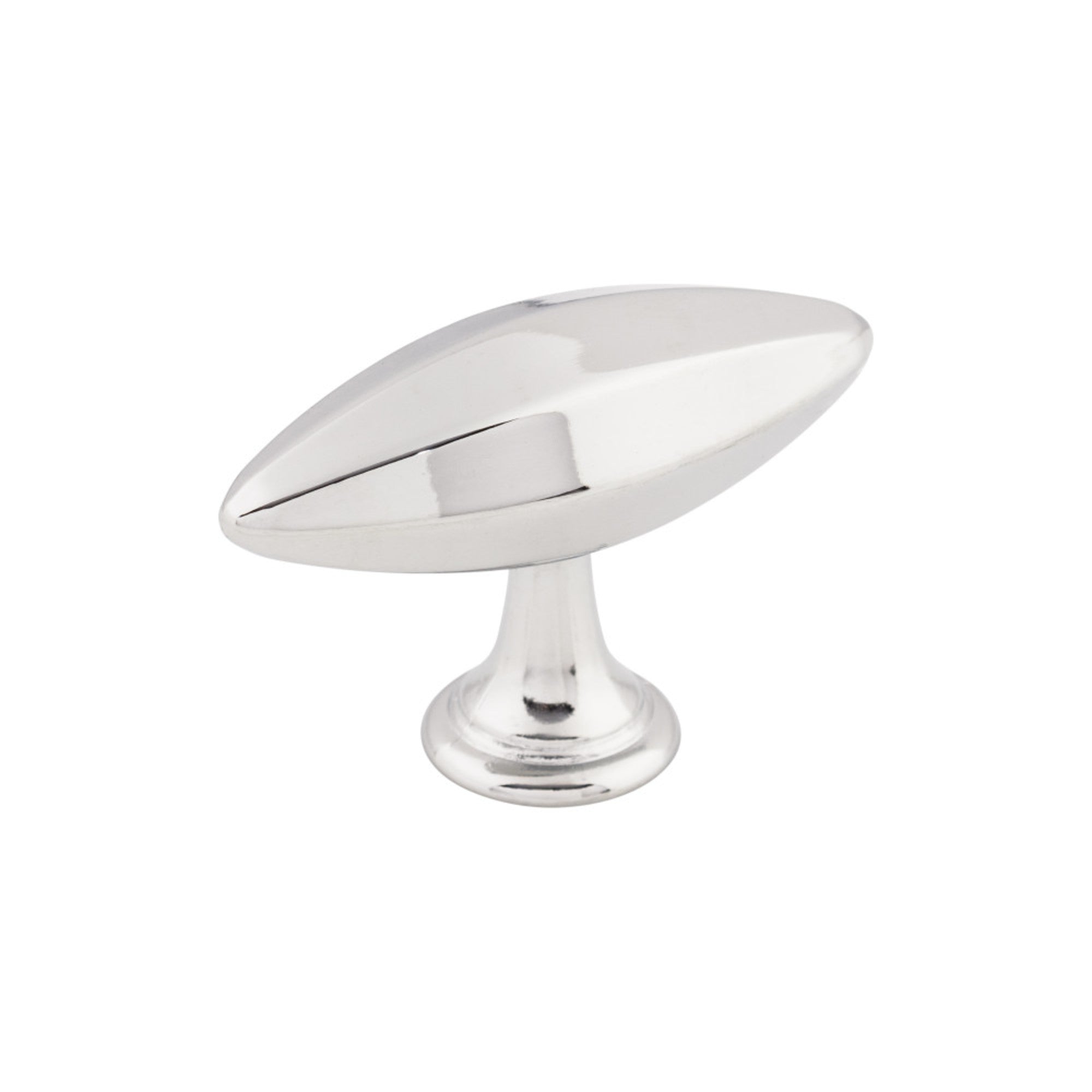 Chareau 1 15/16" Length Bar Knob - Polished Chrome