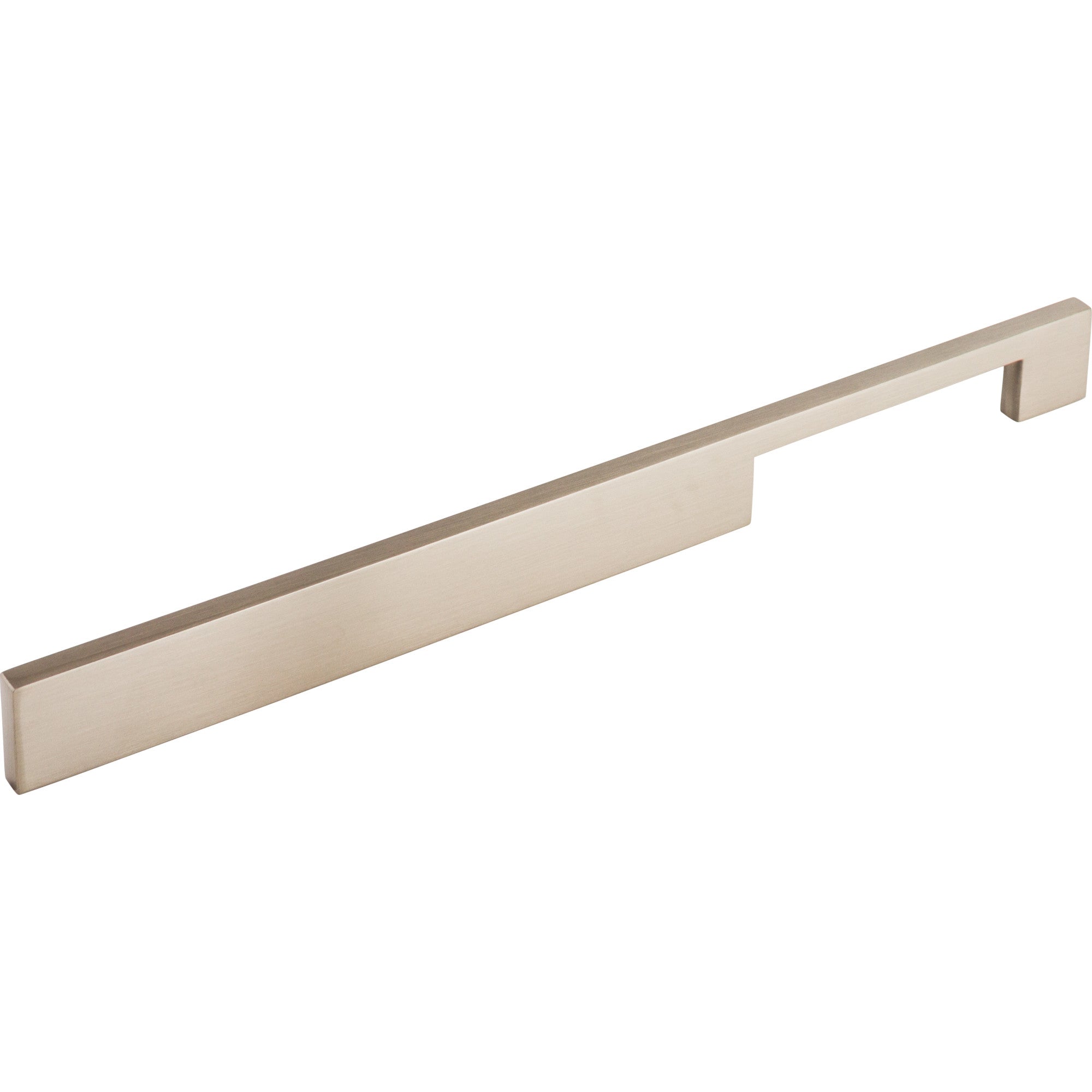 Linear 12" Center to Center Bar Pull - Brushed Satin Nickel
