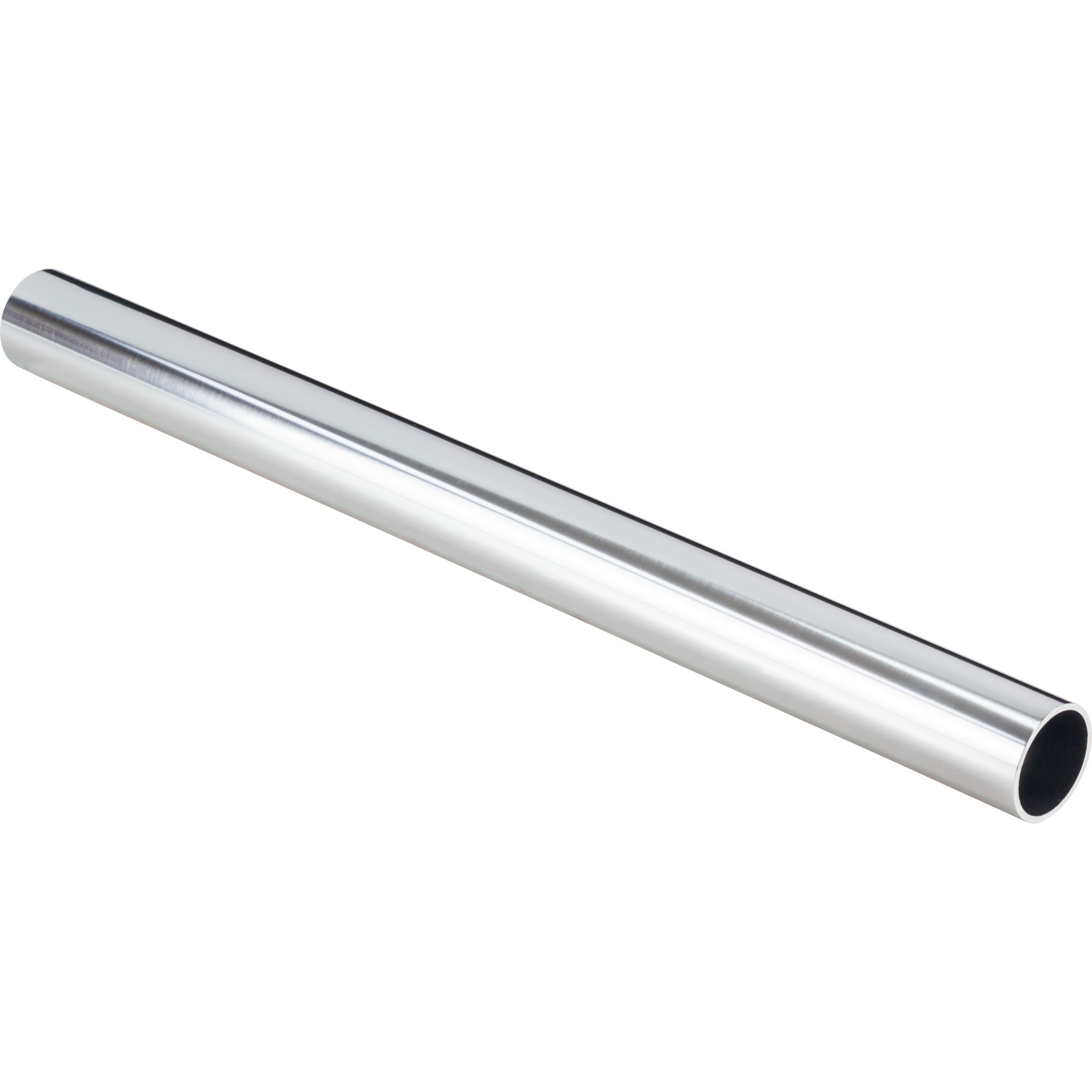 24 Chrome 1-5/16"x8' Round Steel Closet Rods