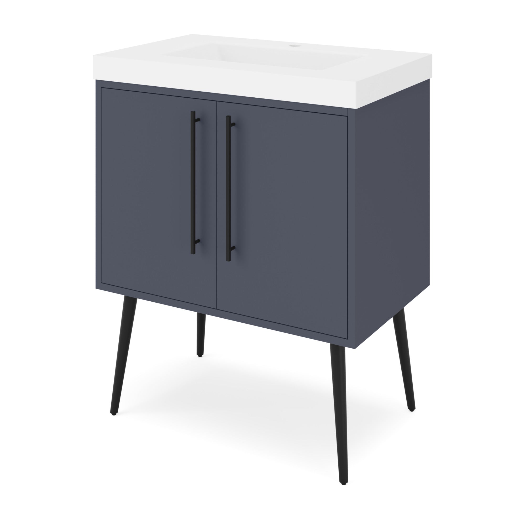 30" Tempest Vanity – Blue Steel