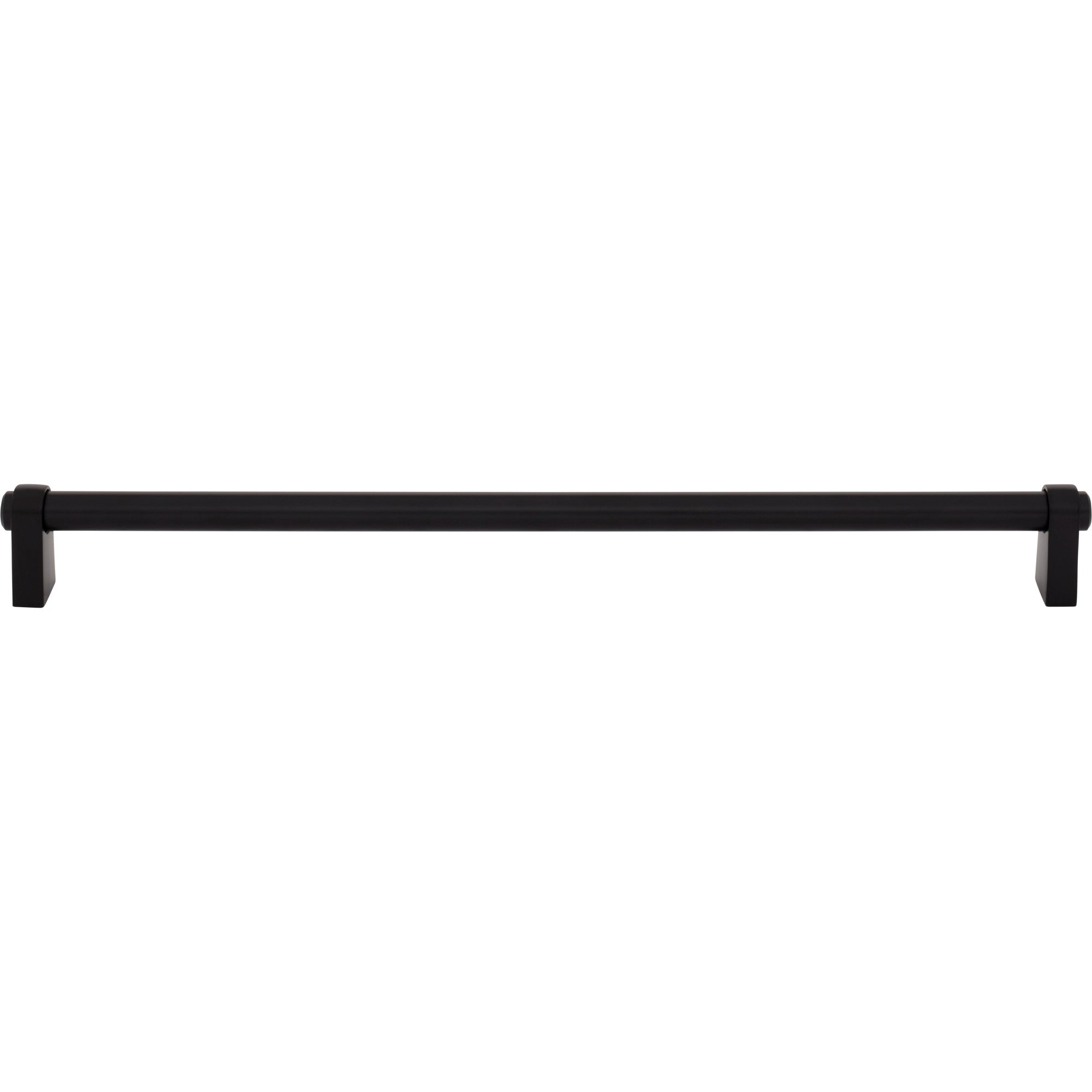Lawrence 12" Center to Center Bar Pull - Flat Black