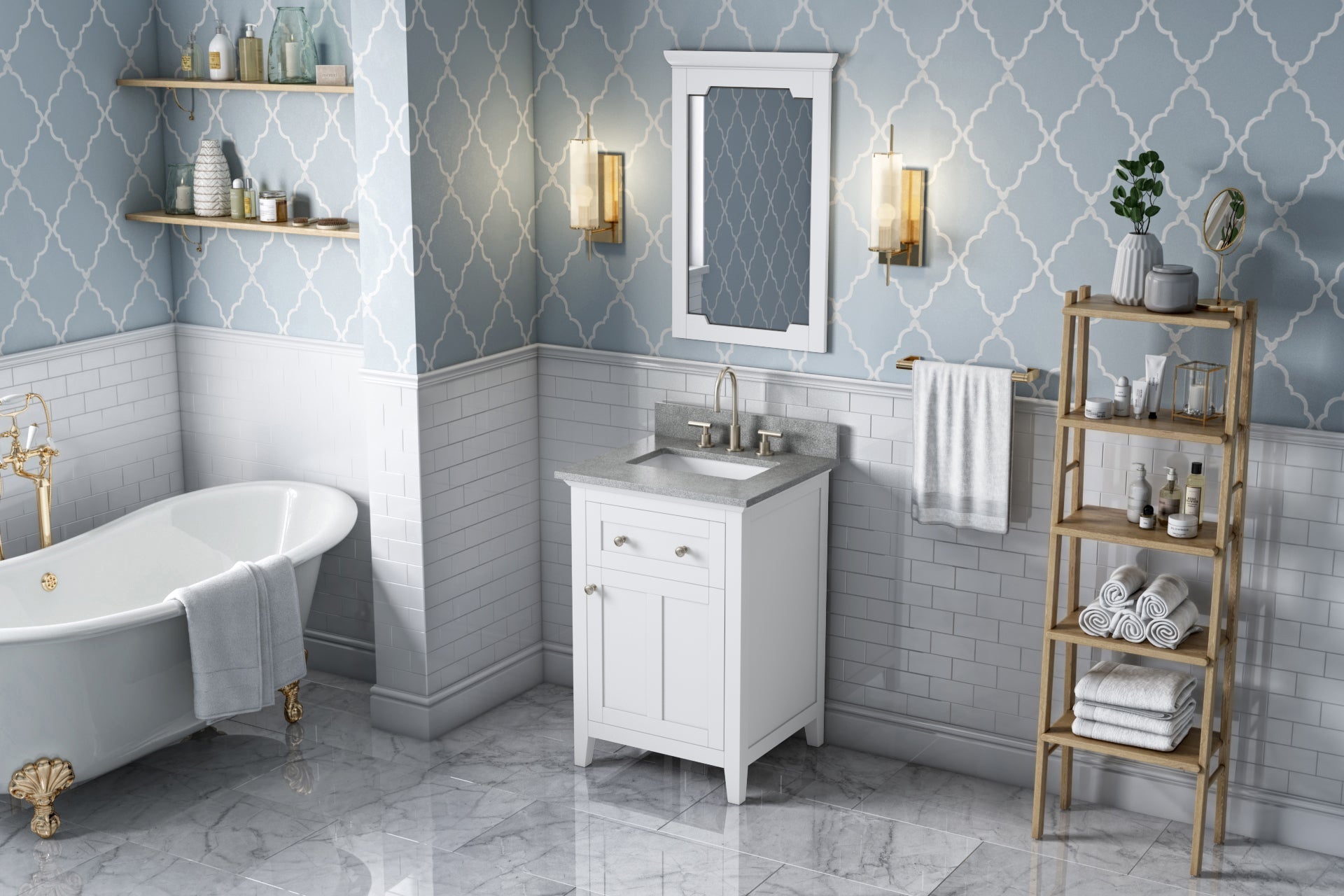 24" Chatham Vanity – White