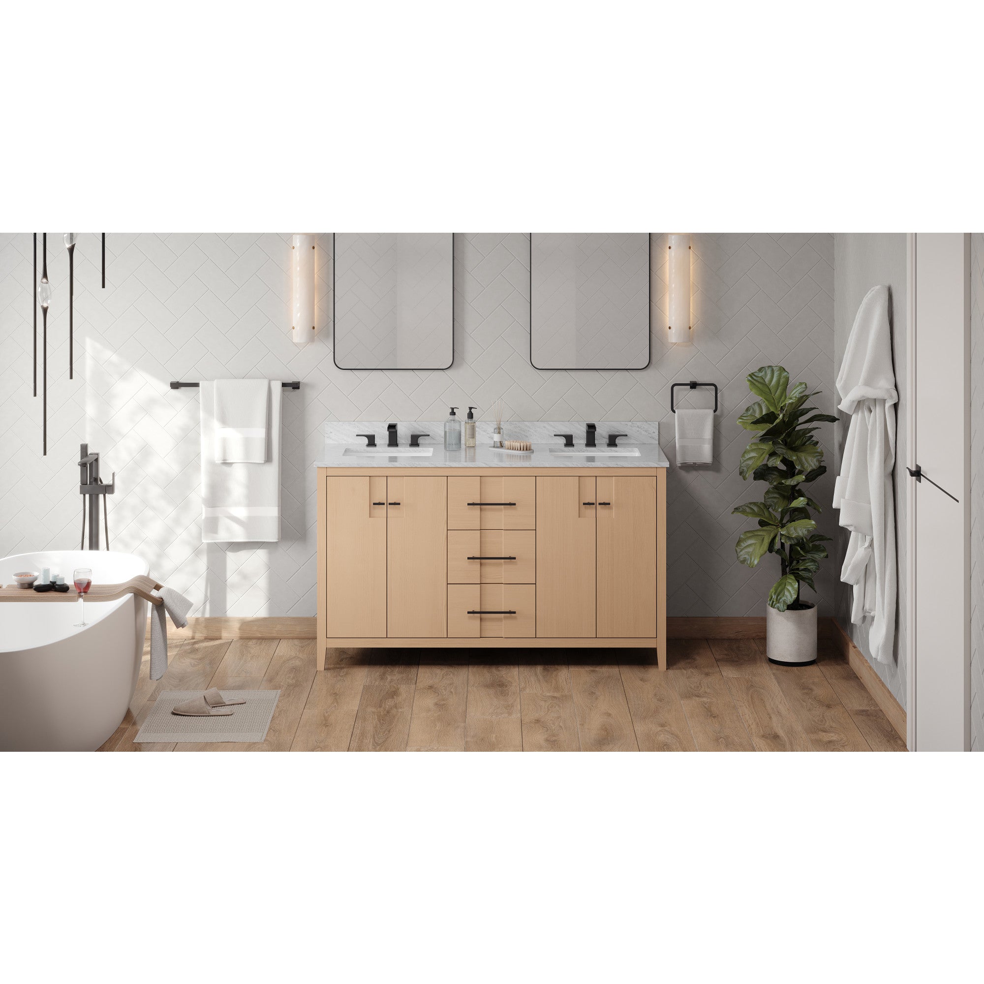 60" Katara Vanity – Double Bowl