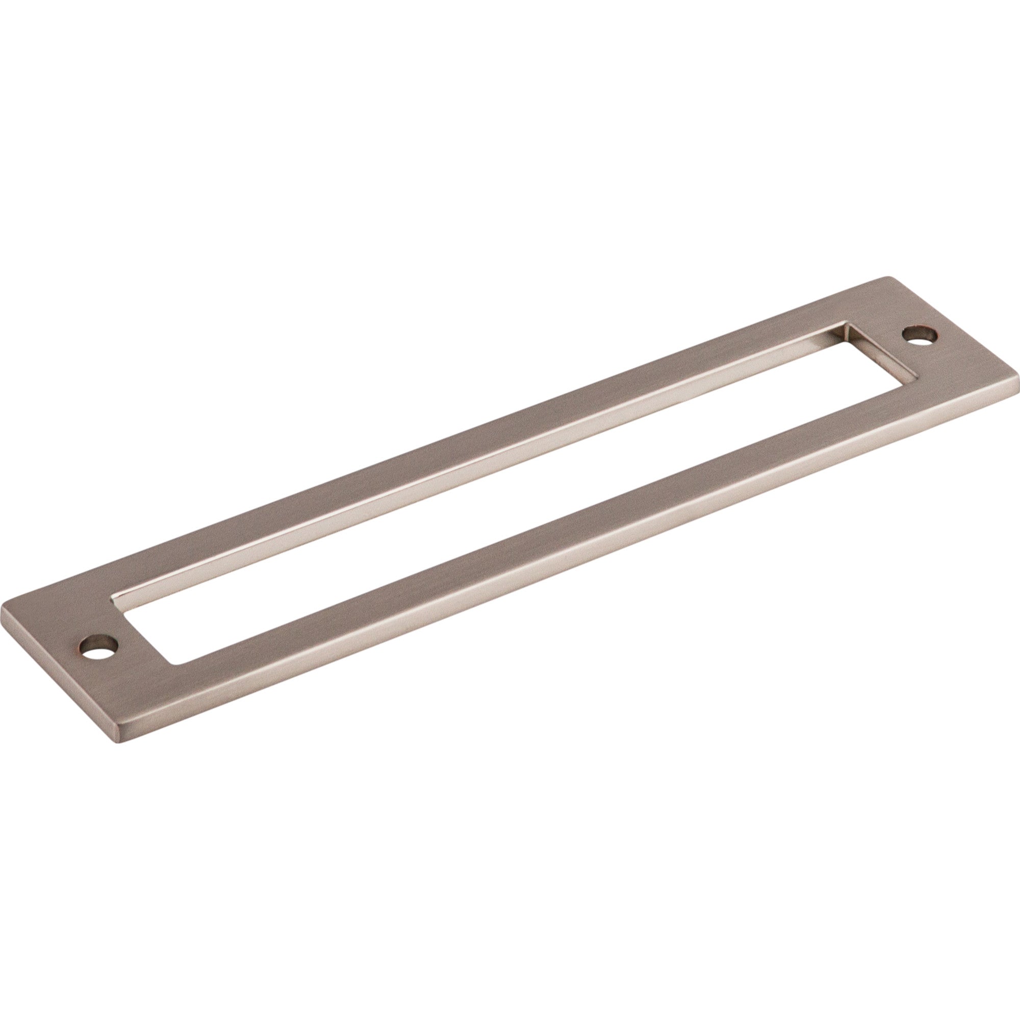 Hollin 5 1/16" Center to Center Pull Backplate - Brushed Satin Nickel