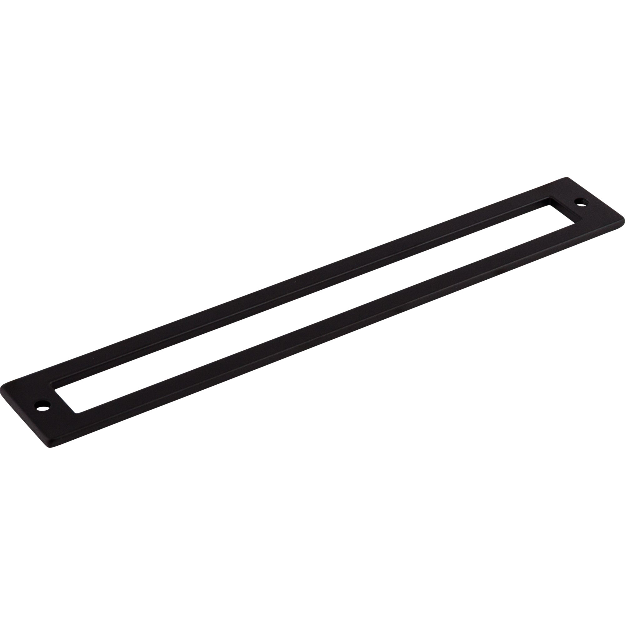 Hollin 7 9/16" Center to Center Pull Backplate - Flat Black