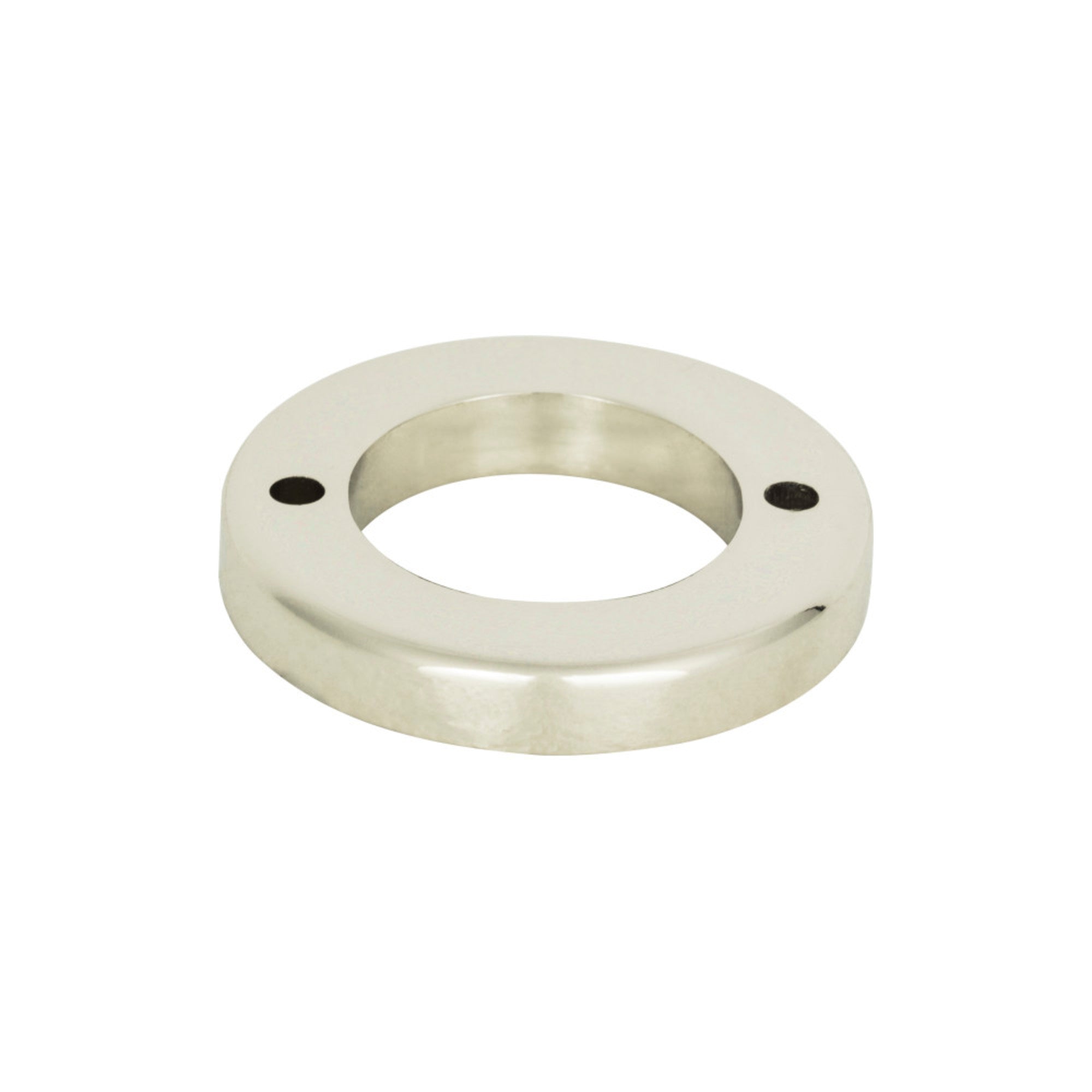 Tableau Round 1 7/16" Center to Center Pull Backplate - Polished Nickel