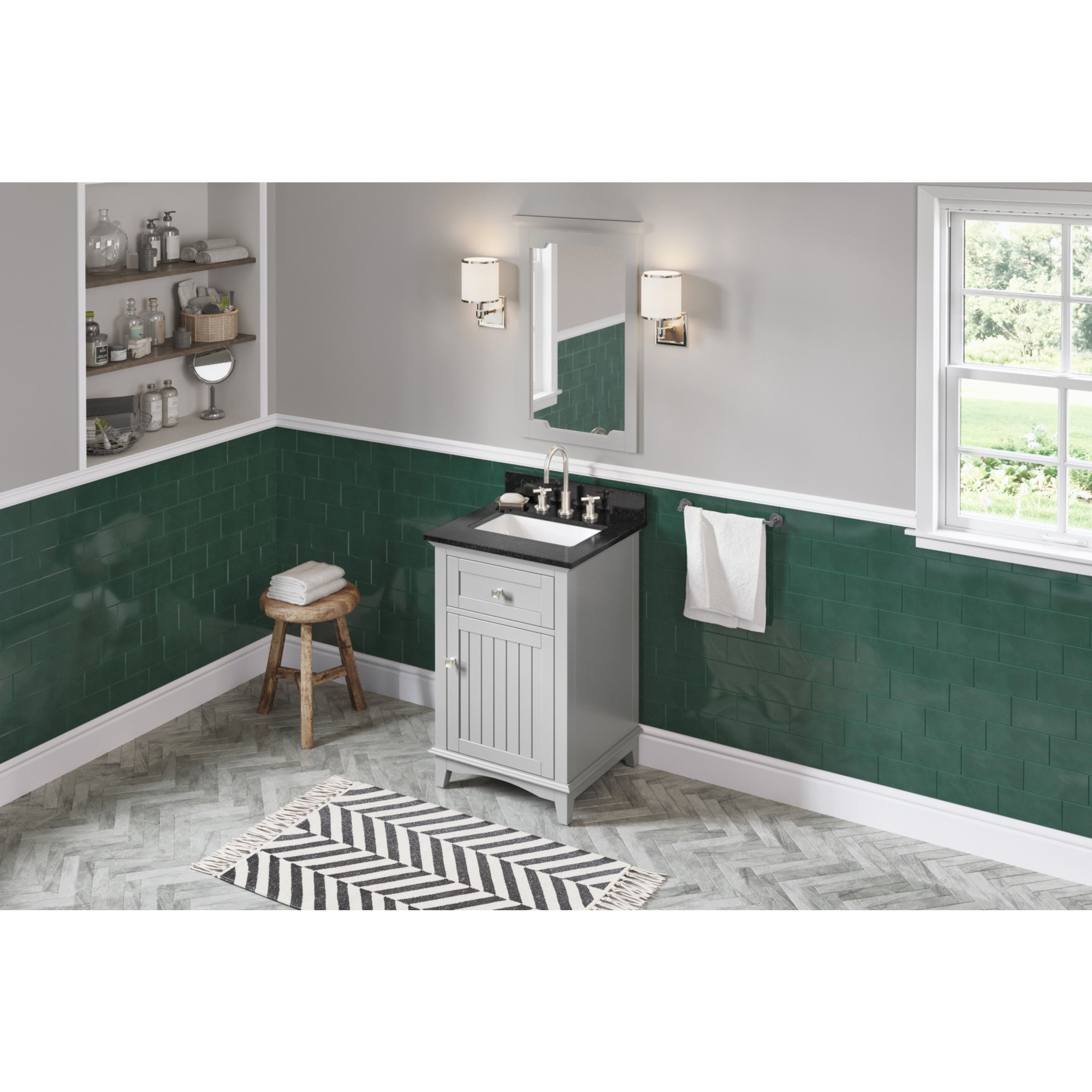24" Savino Vanity – Grey