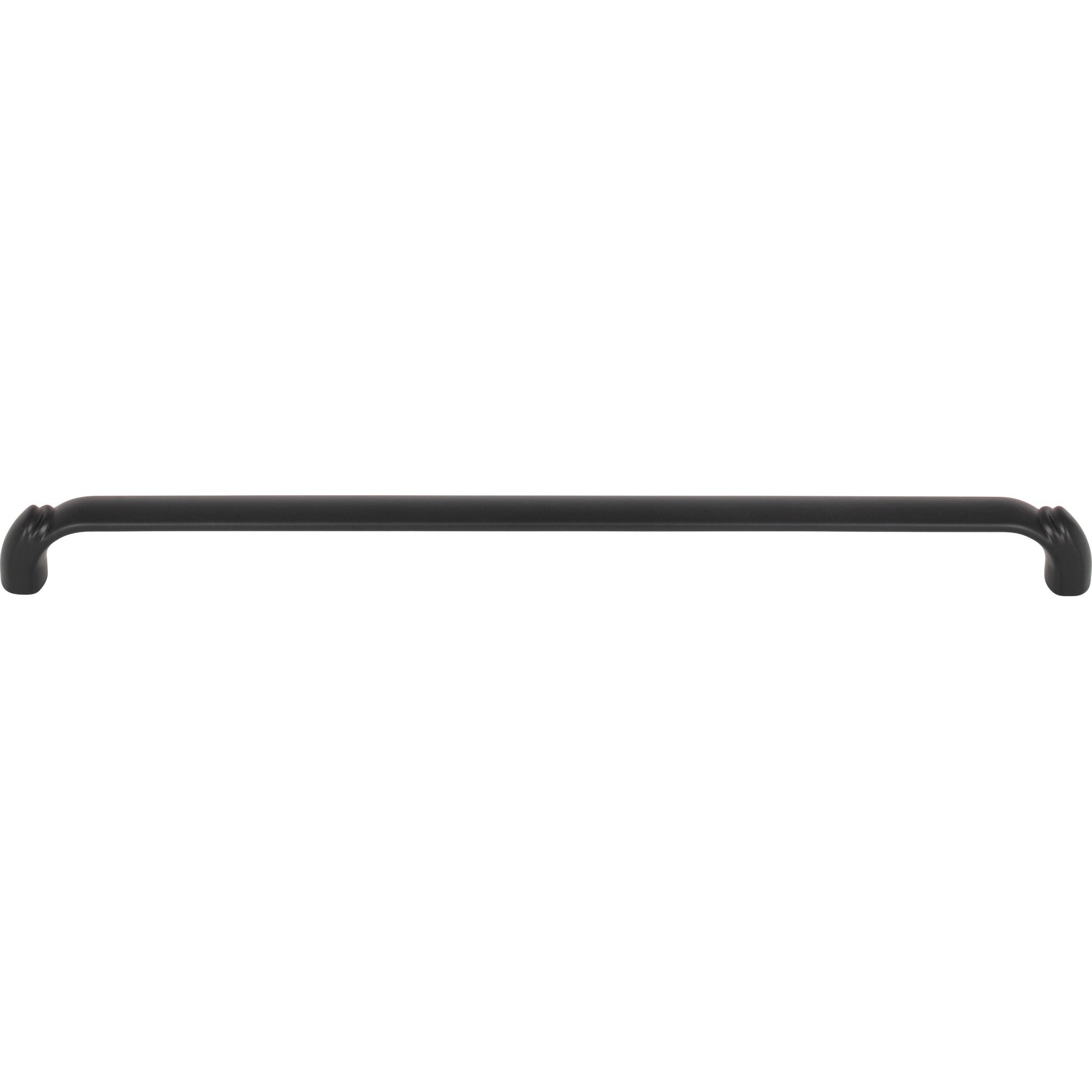 Pomander 12" Center to Center Bar Pull - Flat Black