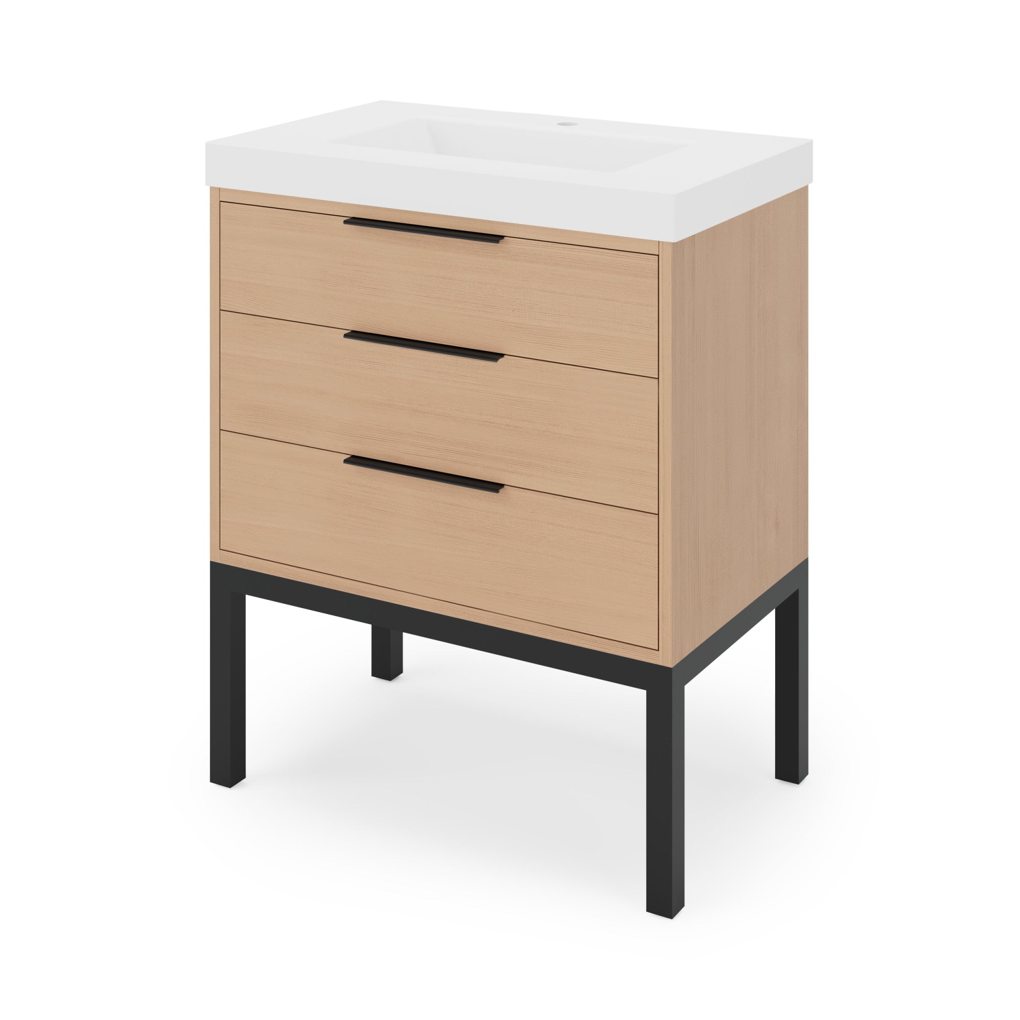30" Gardner Vanity – Natural Oak