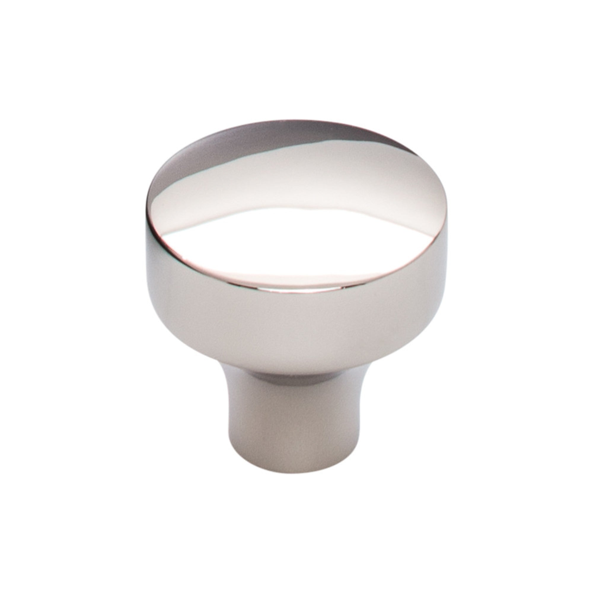 Kinney 1 1/8" Diameter Round Knob - Polished Nickel