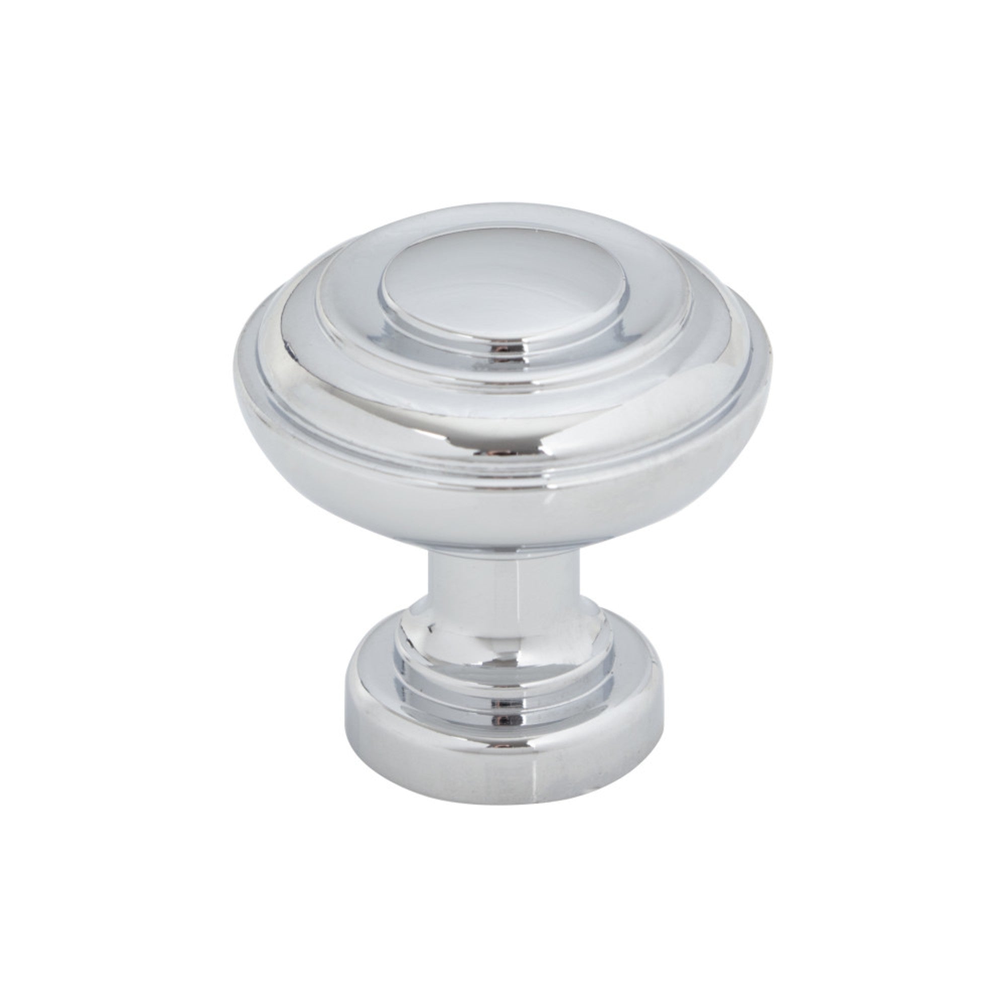 Ulster 1 1/4" Diameter Mushroom Knob - Polished Chrome