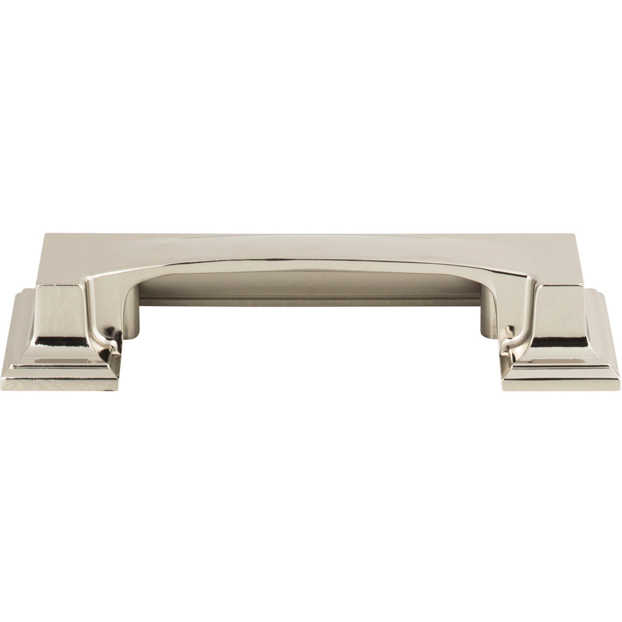 Sutton Place Cup/Bin Pull - Polished Nickel