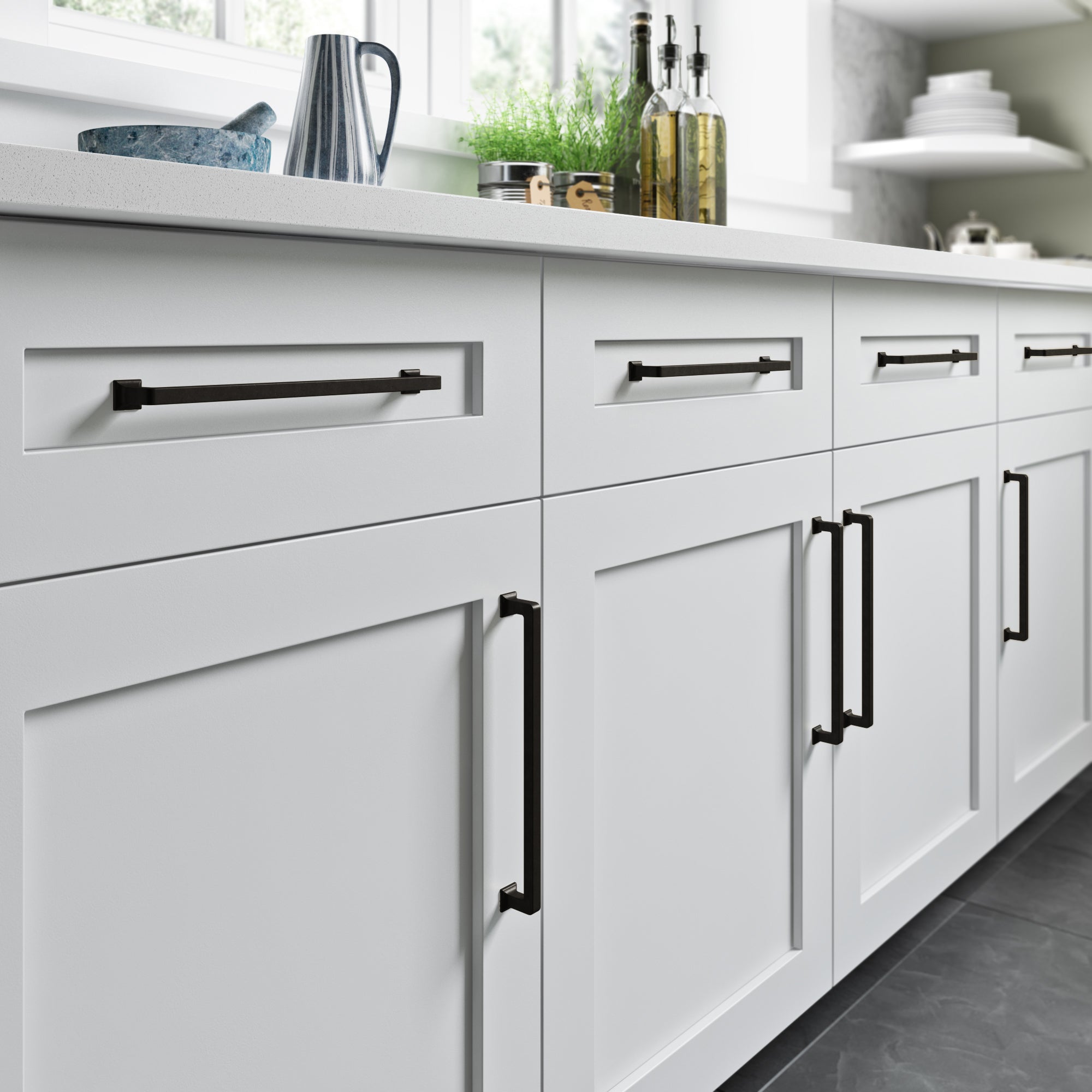 Ascendra 9" Center to Center Bar Pull - Sable