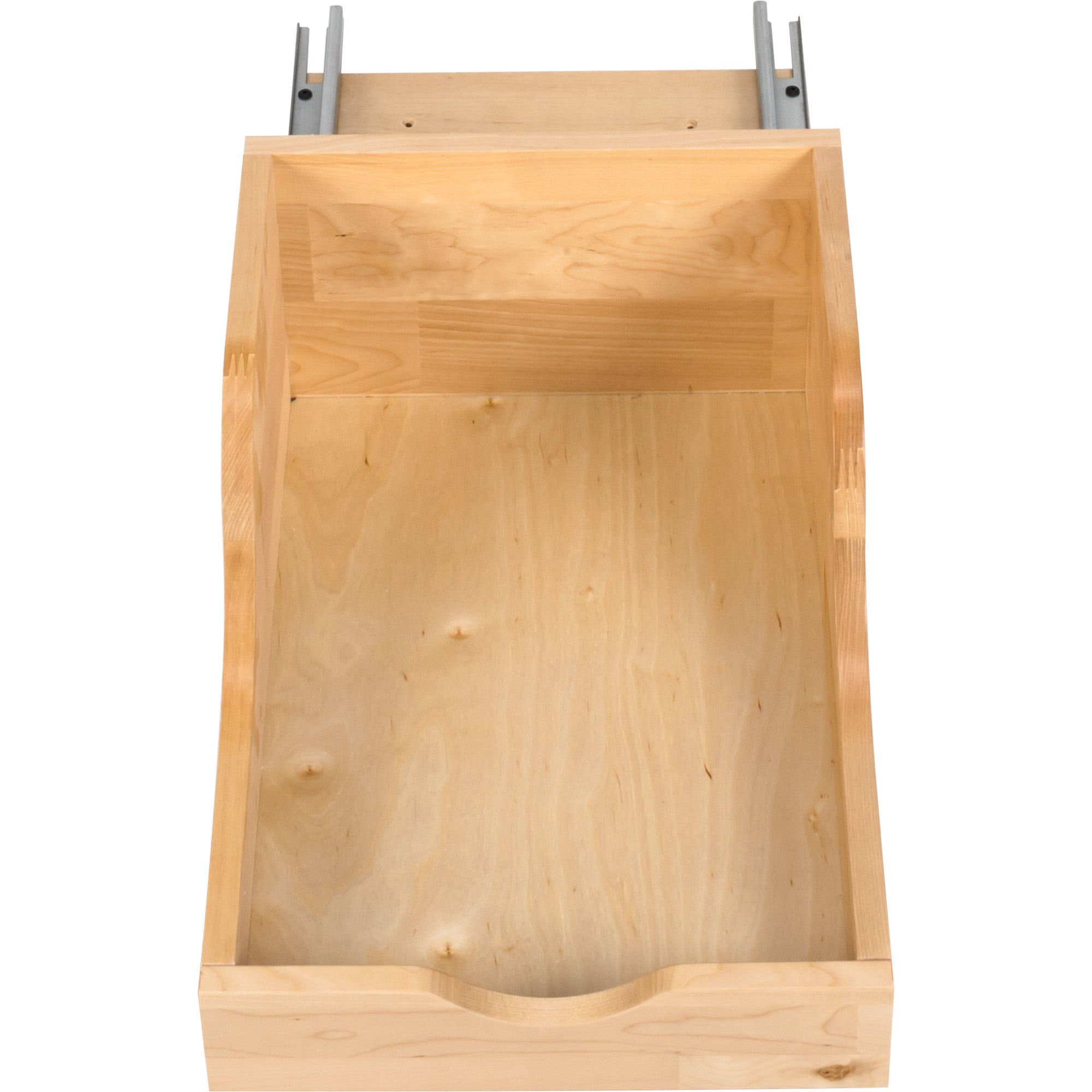 15" Wood High Back Rollout for Vanity Depth