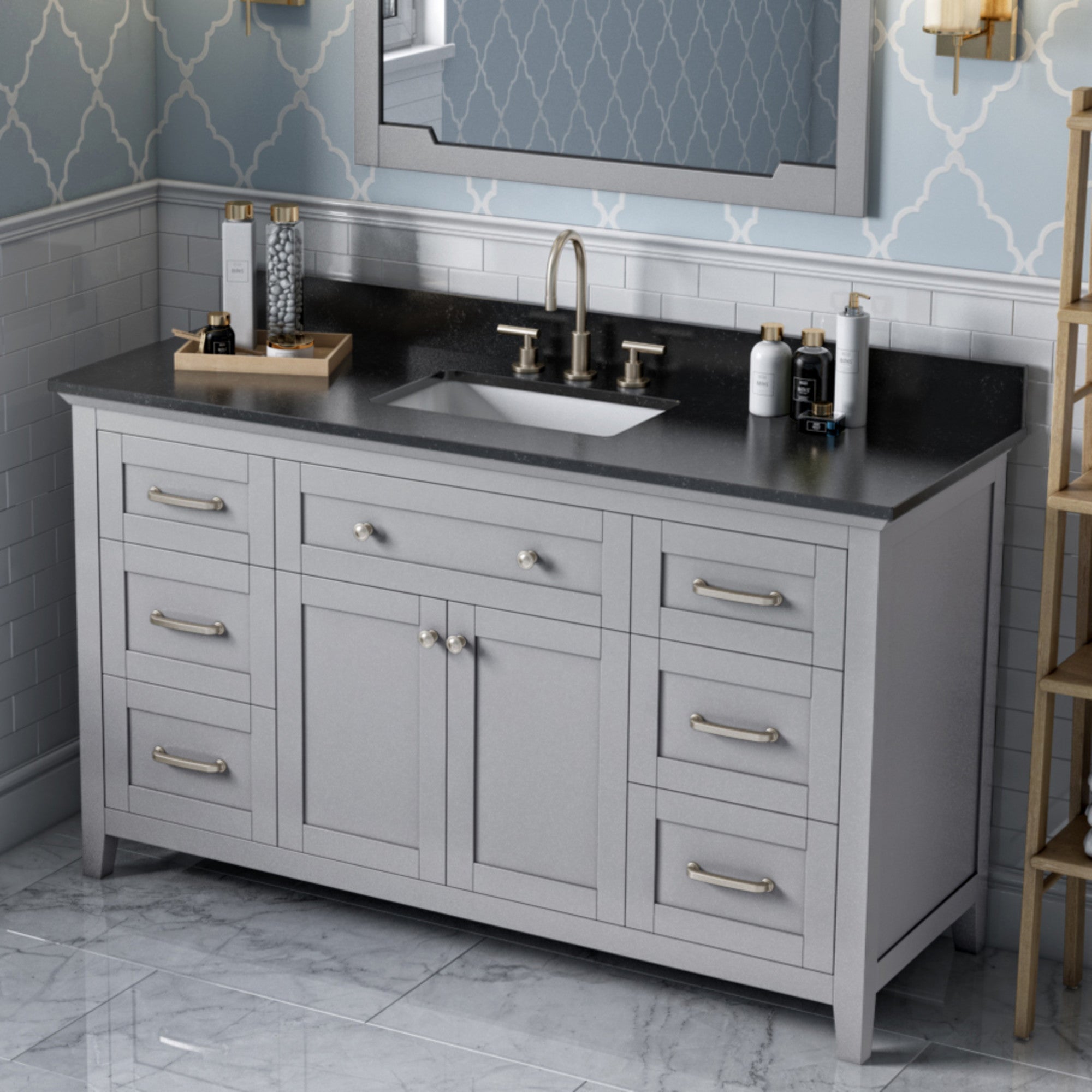 60" Chatham Vanity – Grey
