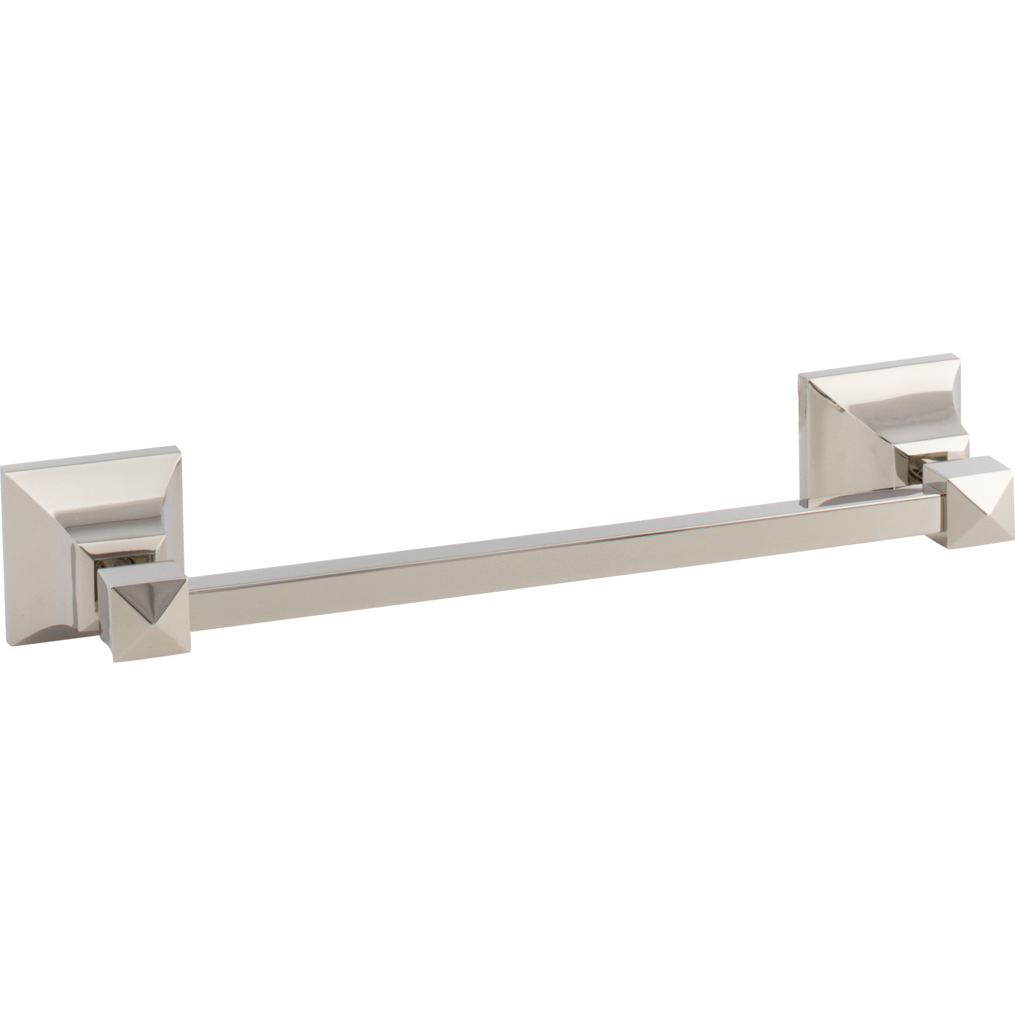 Gratitude Single 11 3/4" Wall Mounted  Towel Bar - Polished Nickel