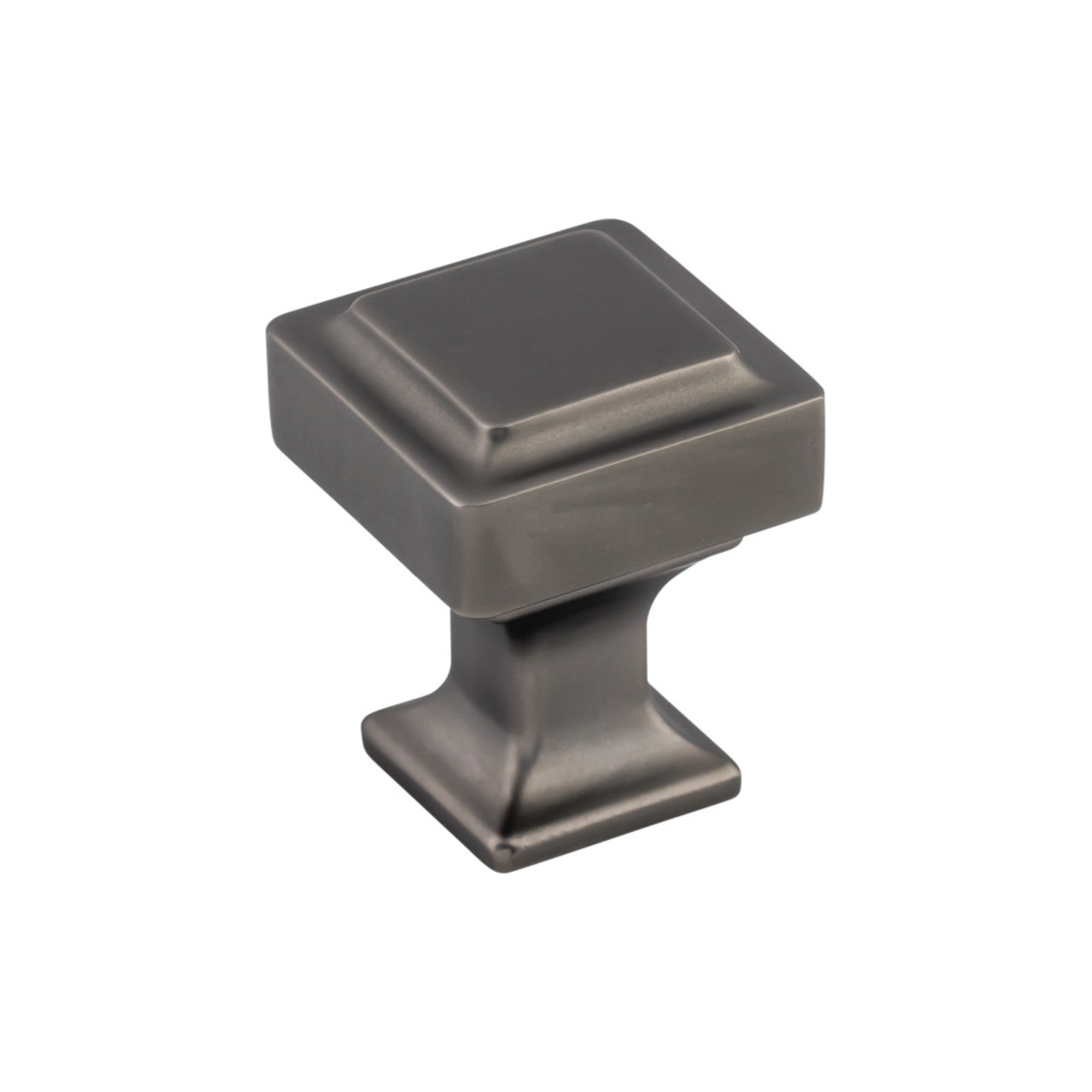 Ascendra 1" Length Square Knob - Ash Gray